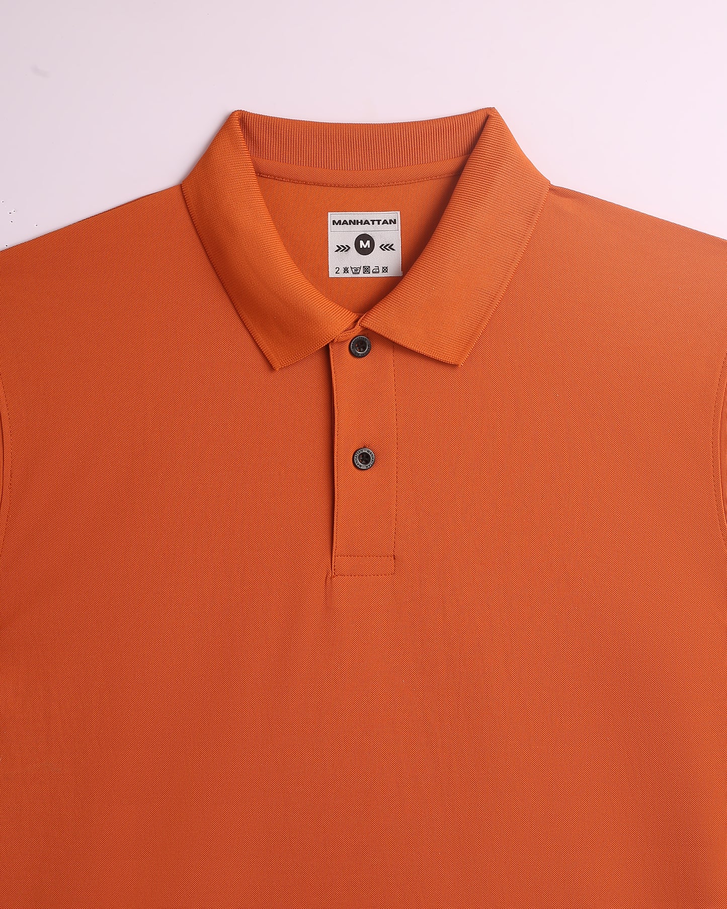 Sports Dry Fit woody orange Polo T Shirts (Micro Polyester)