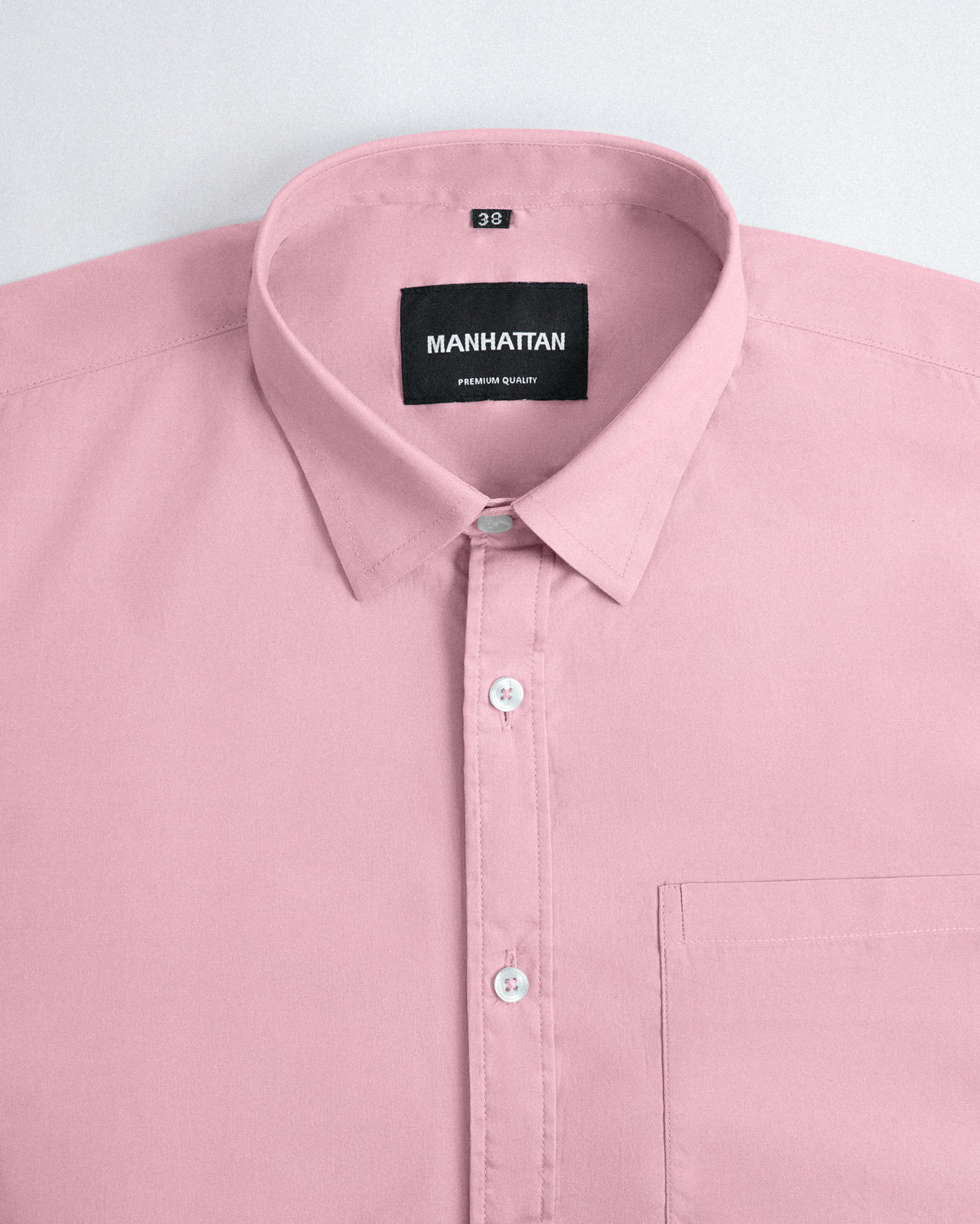 Pure Cotton Pink Shirts Full Sleeve