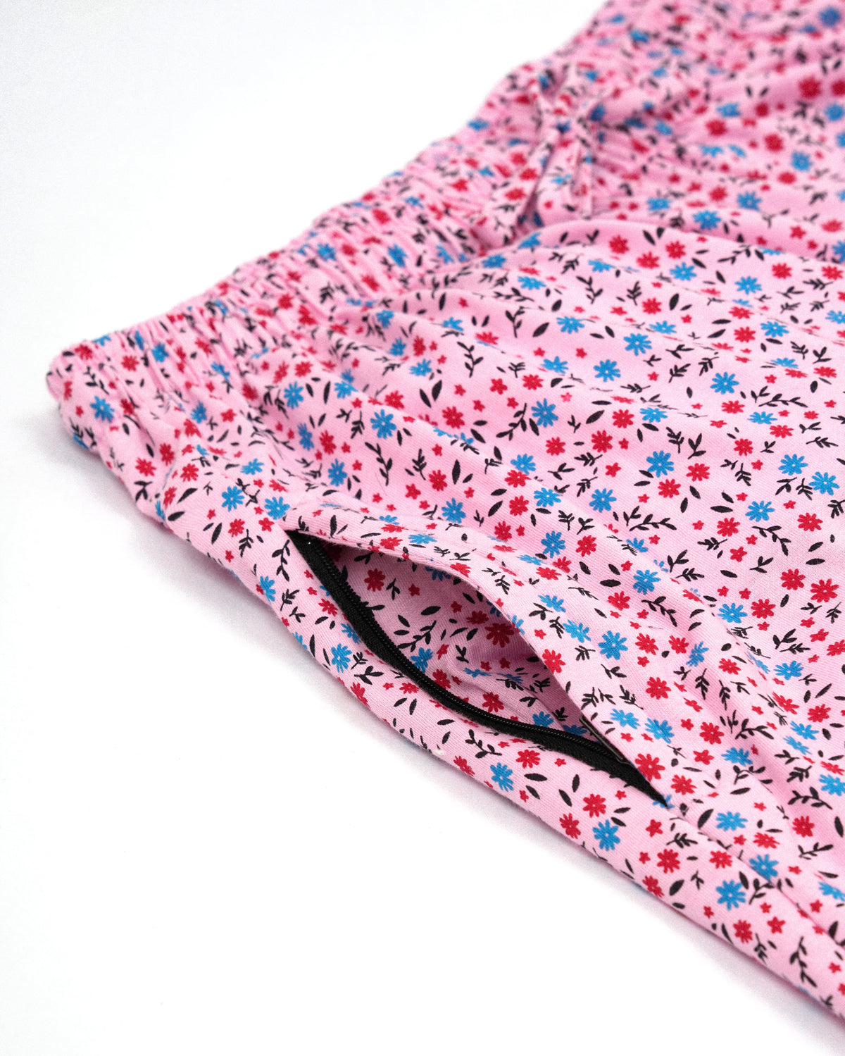 Women's Co ord set Pink Red Flower