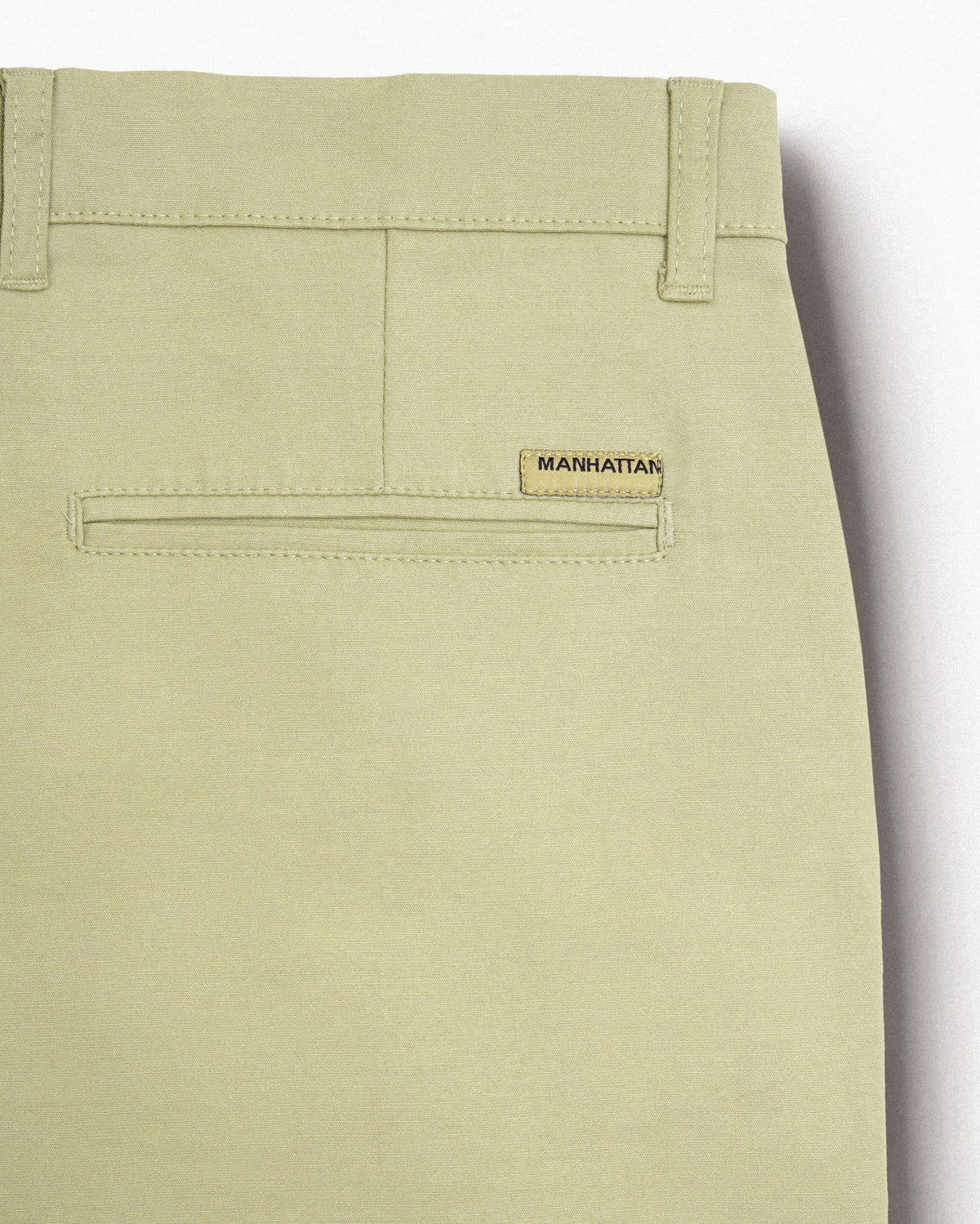 Cotton Casual Pants Lime - A