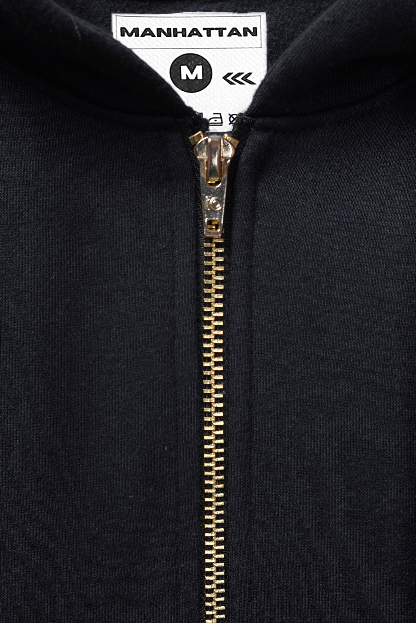 Premium Hoodies Zipper Unisex Black