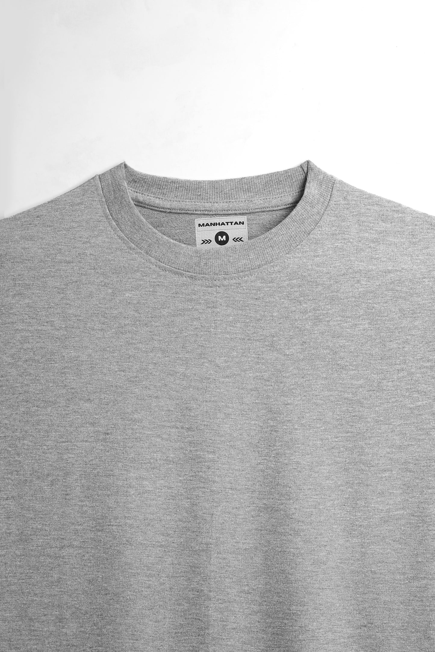 Sweatshirts Full Sleeve Unisex Grey Melange