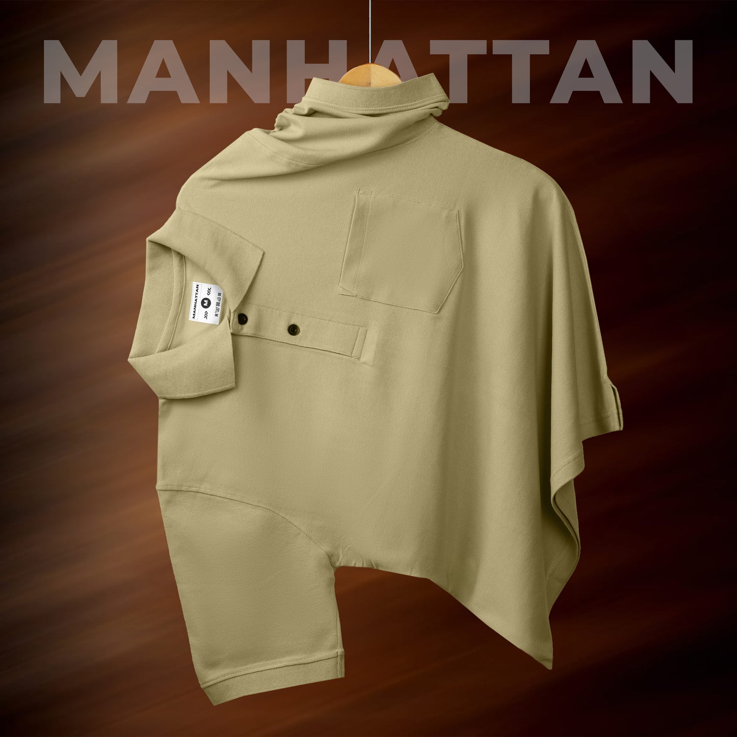 Pure Cotton Polo Pocket T shirts (Beach)