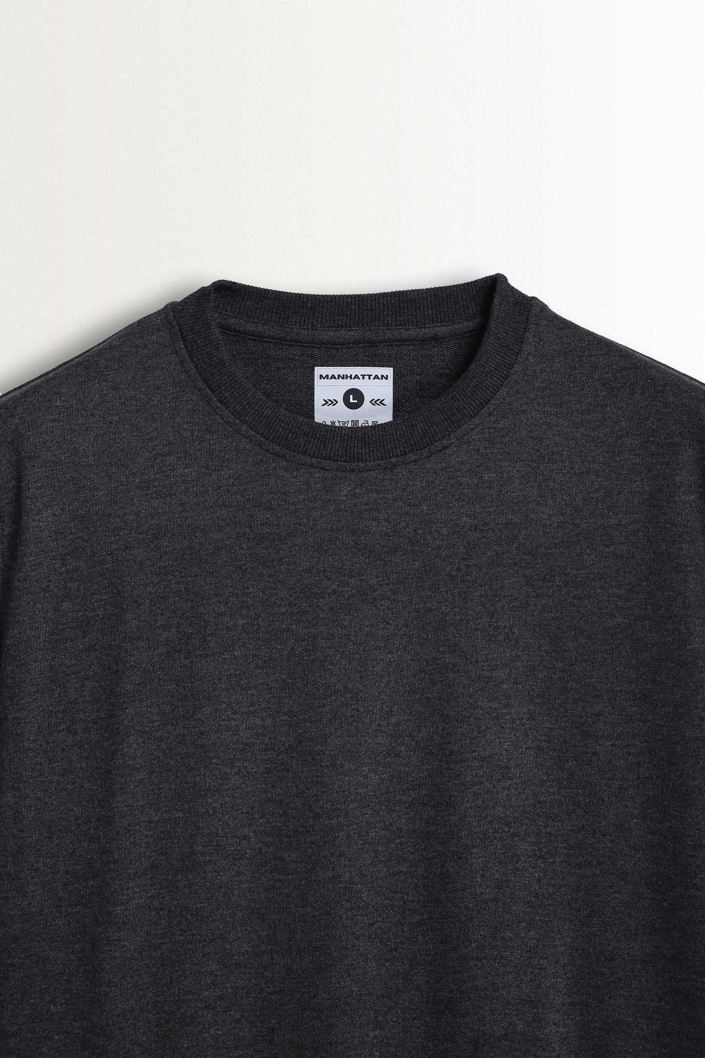 Sweatshirts Full Sleeve Unisex Charcoal Melange