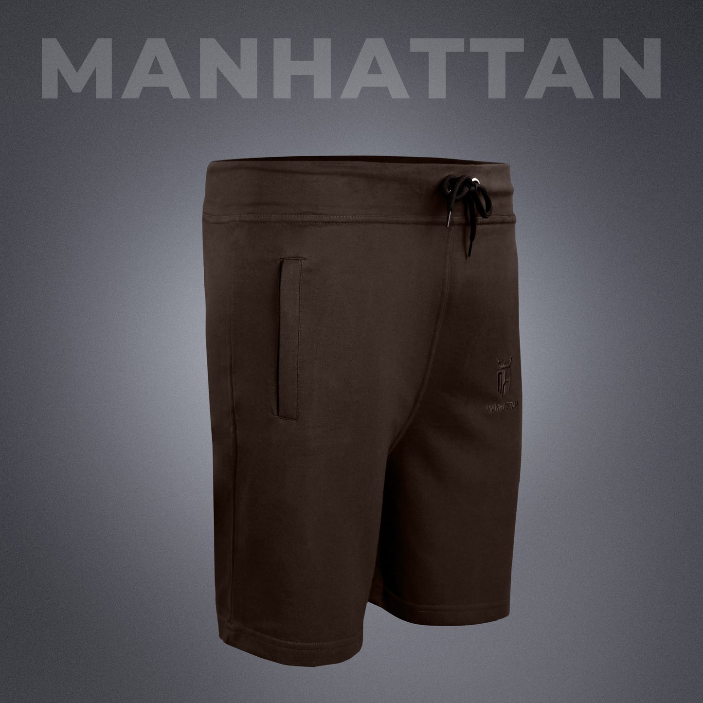 Premium Cotton Coffee Brown Shorts Regular Fit