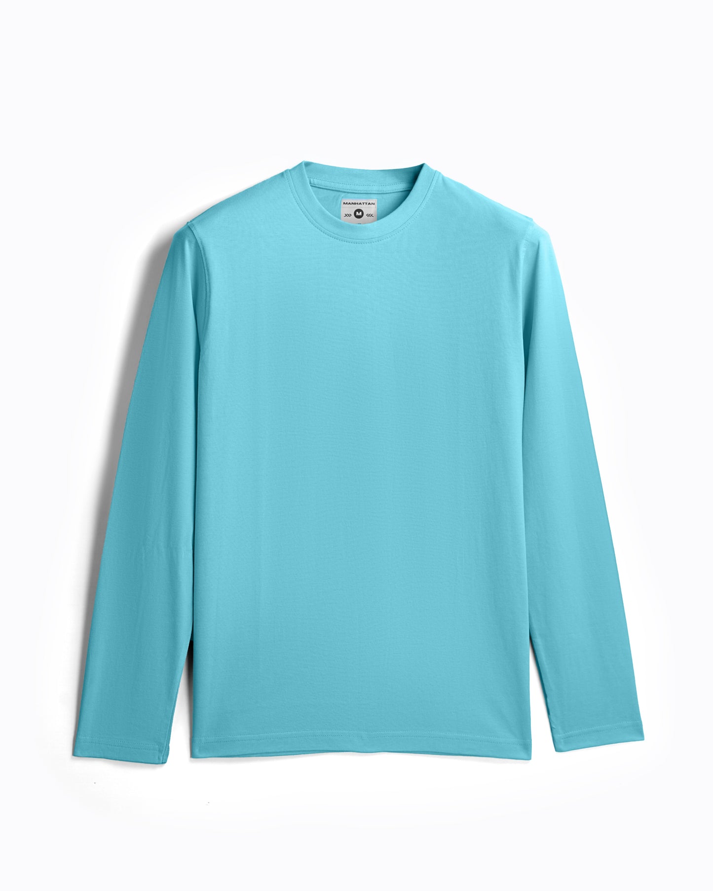 Basic Cotton Full Sleeve Mint Blue Unisex