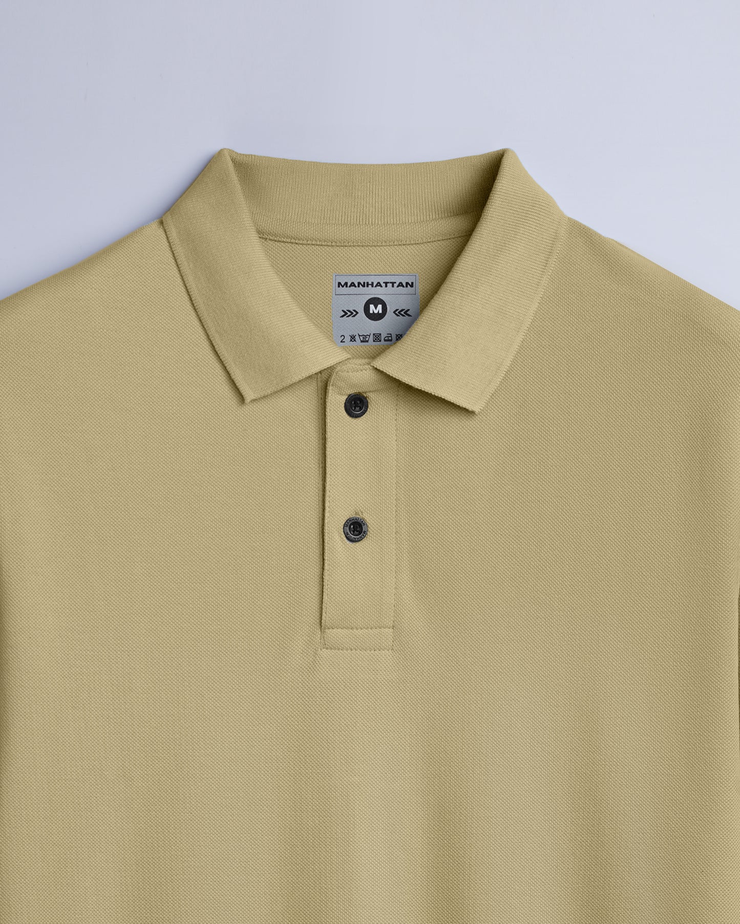 Cotton Polo Full Sleeve Unisex Beach Without Pocket