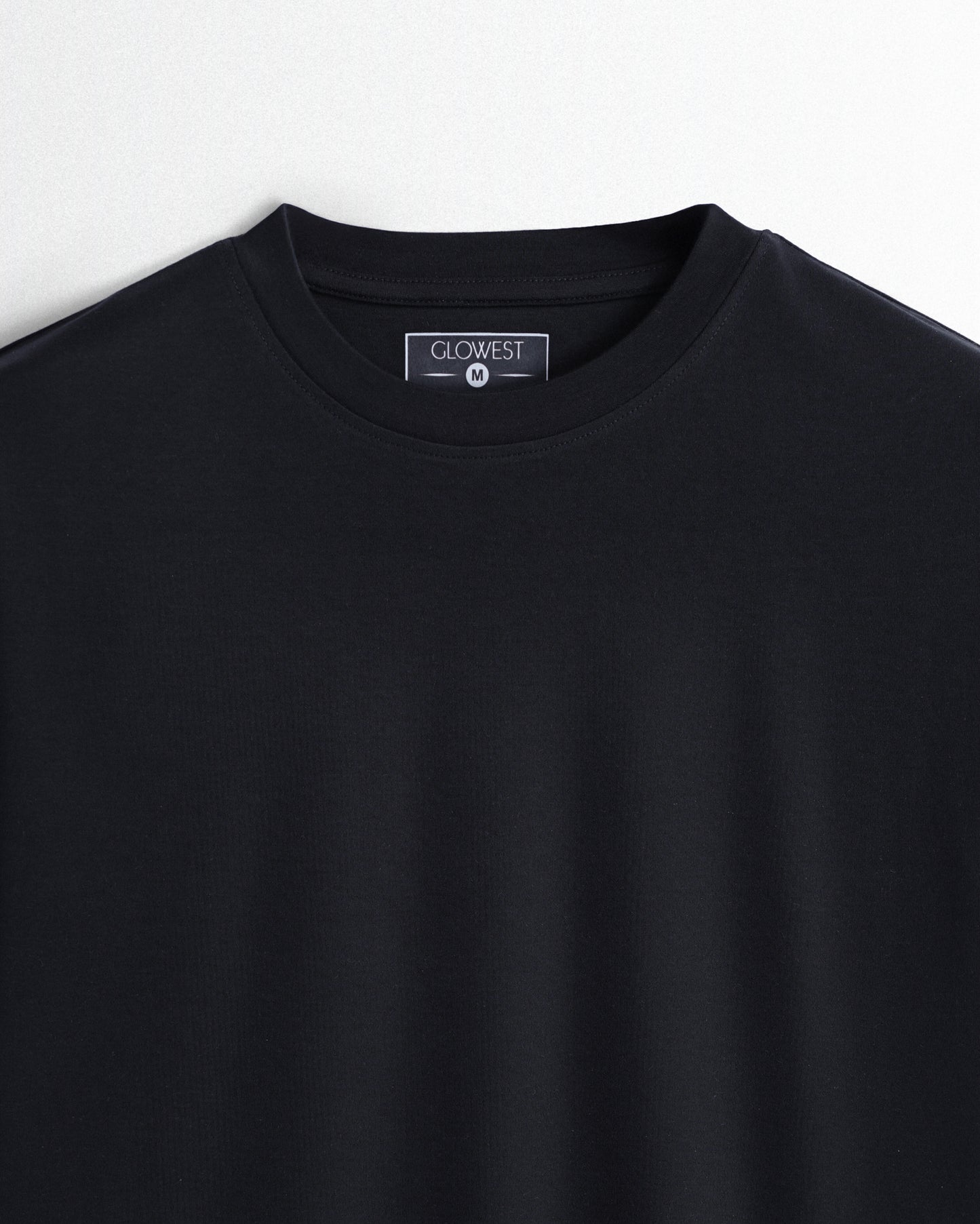 Womens Crop Top Black T-shirt