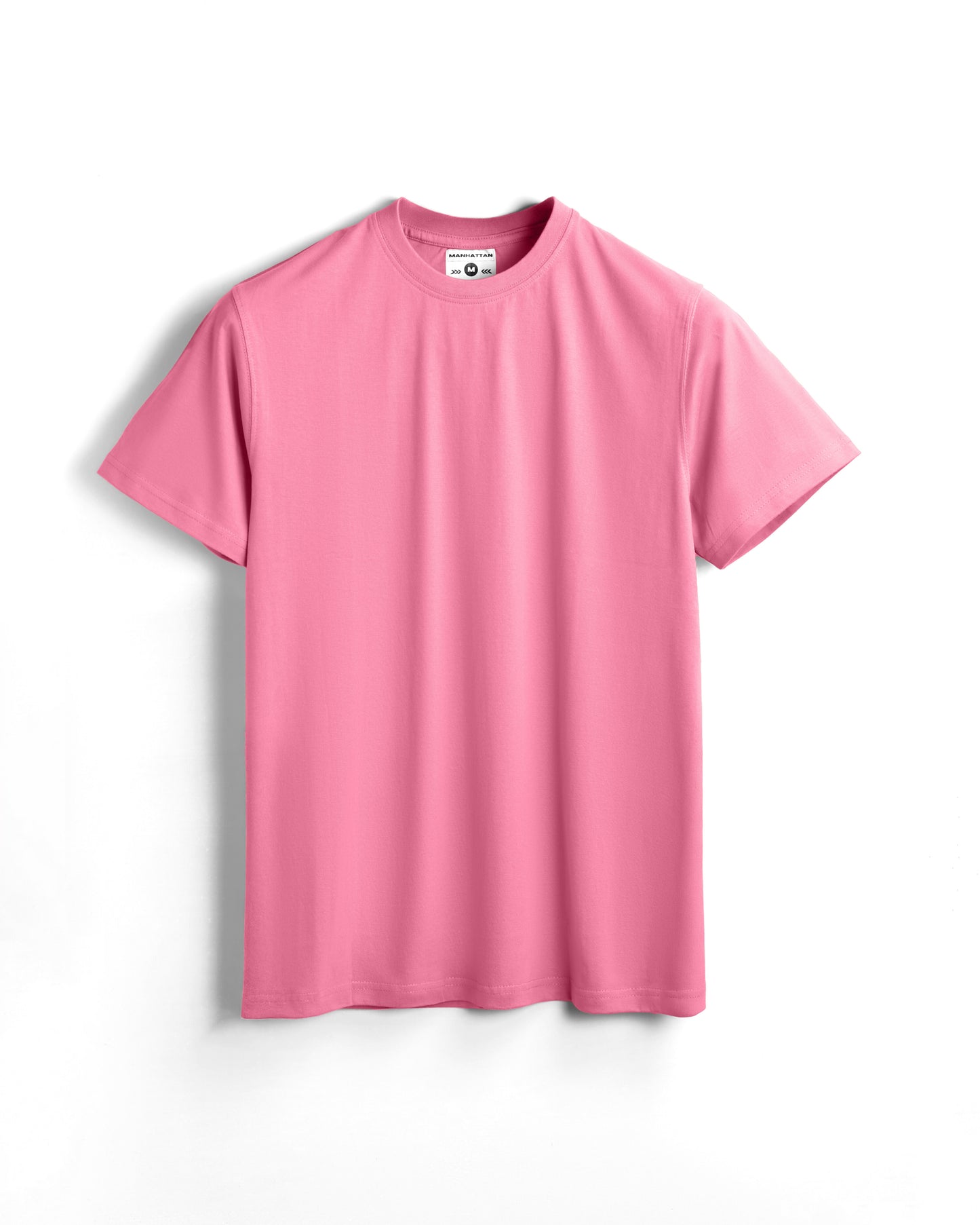 Basic Regular Fit T Shirts Unisex Cool Pink