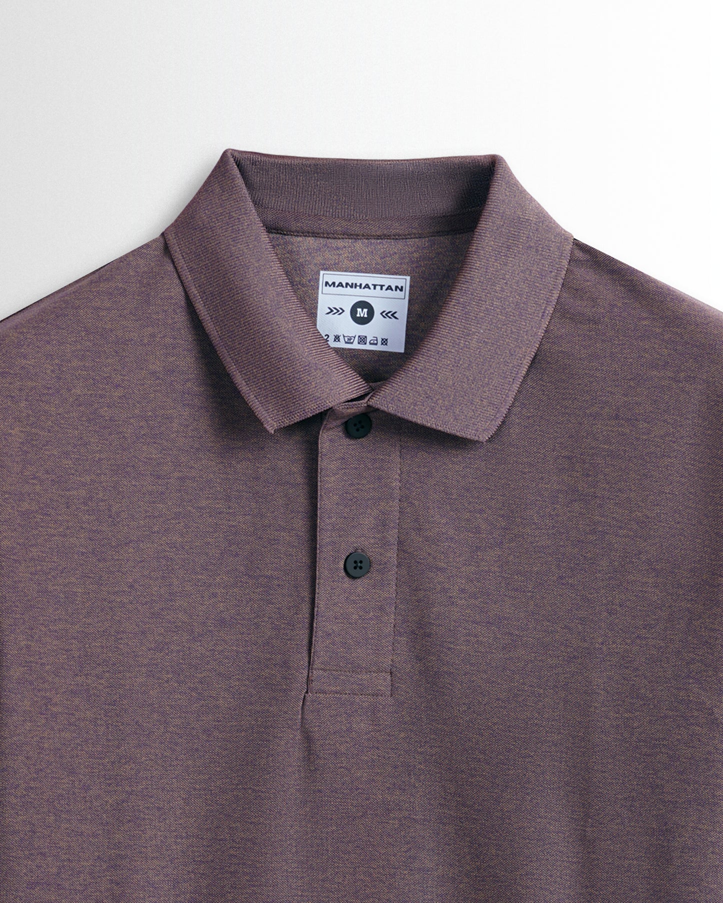 Sports Dry Fit Copper Melange Polo T Shirts (Micro Polyester)