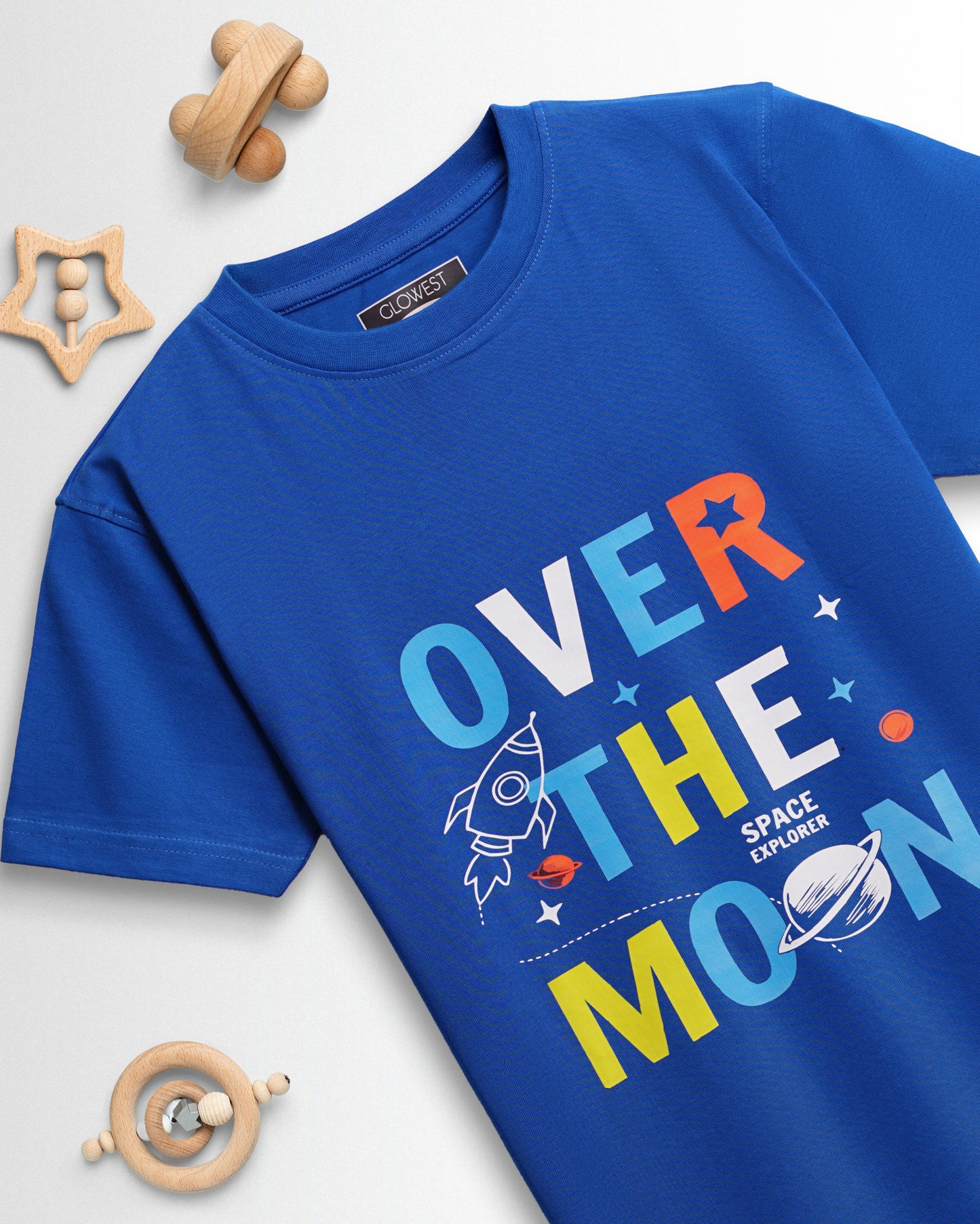 Kids Boys Set Royal Blue/Grey Melange