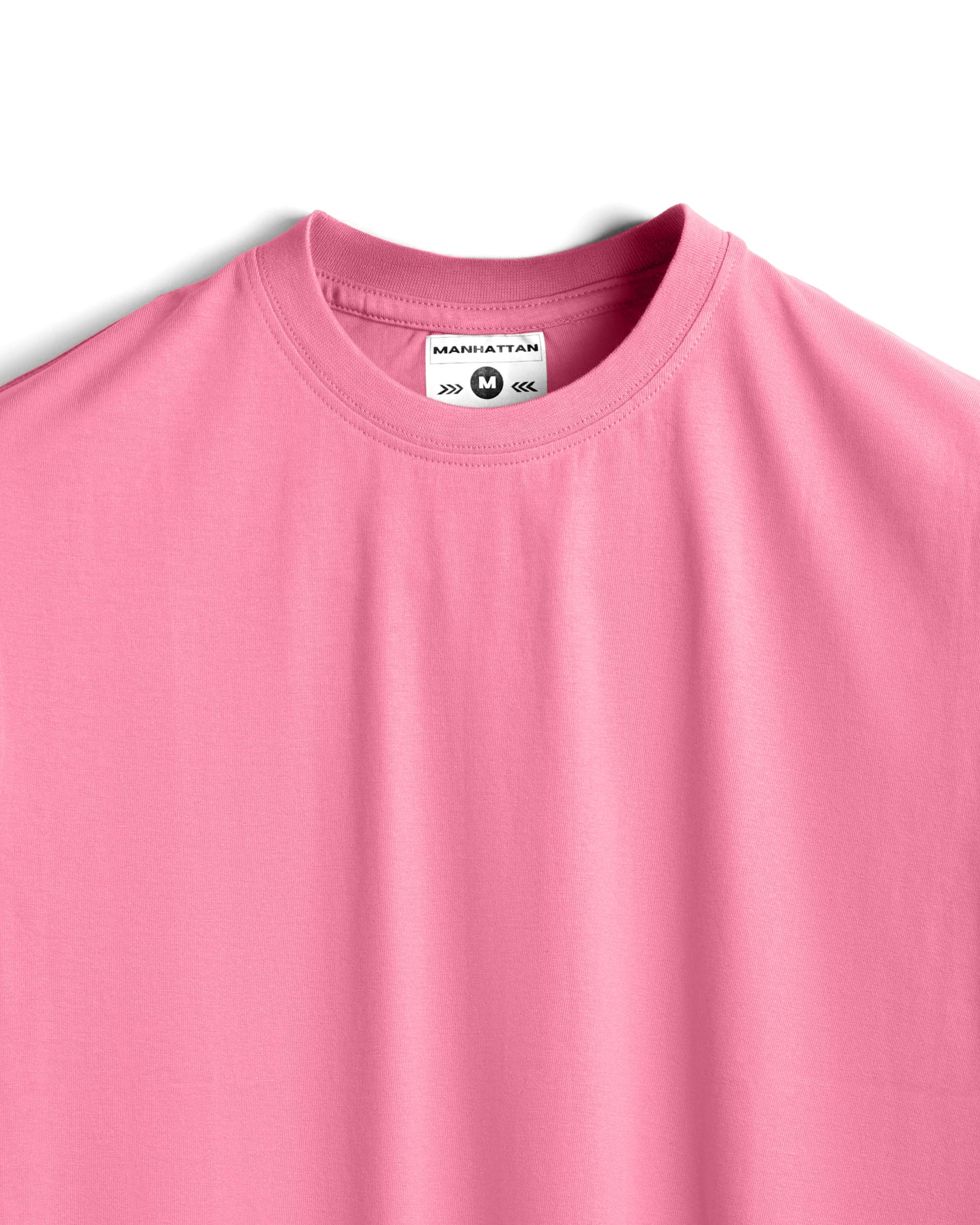 Basic Regular Fit T Shirts Unisex Cool Pink