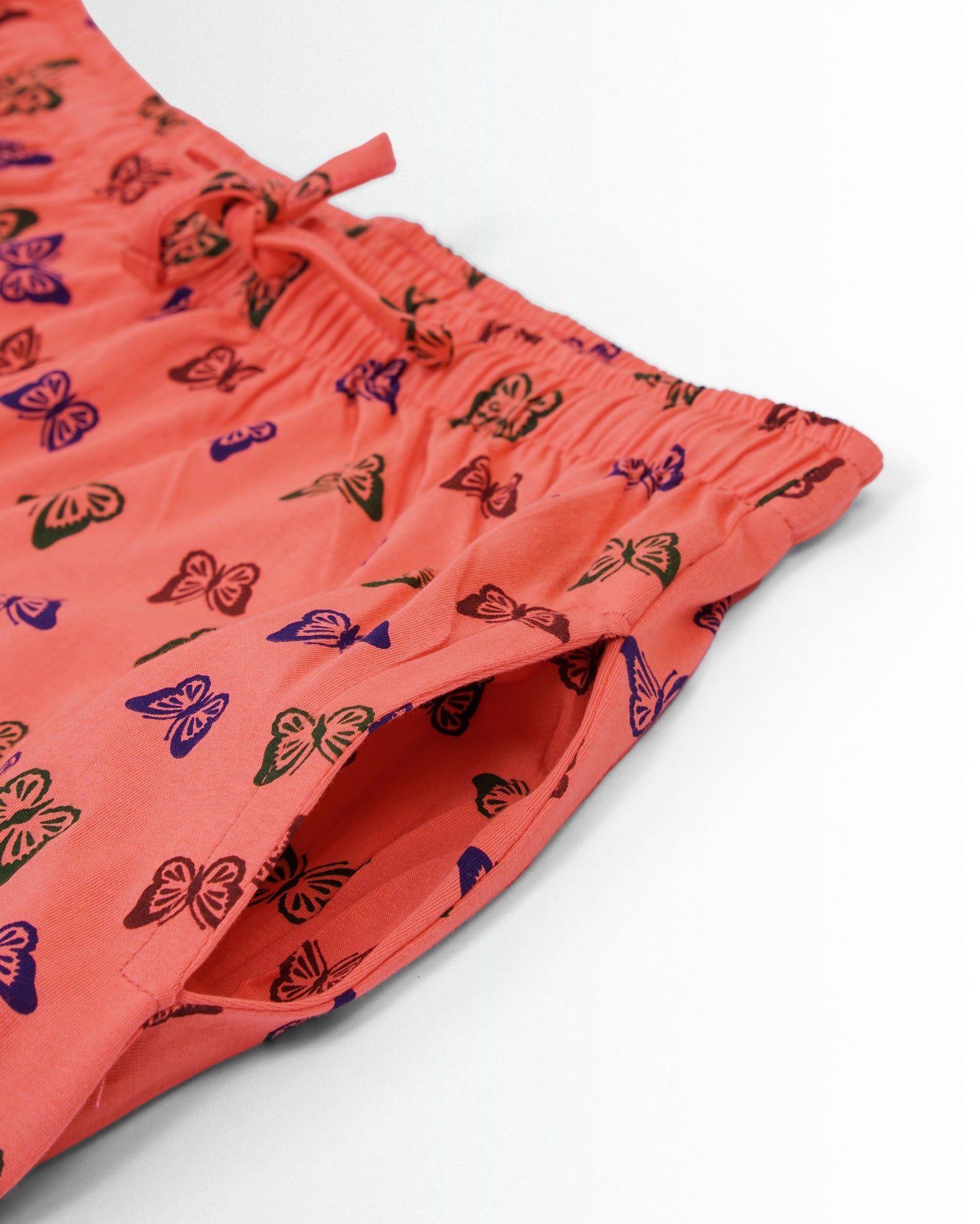 Women's Co ord set Coral Butterfly