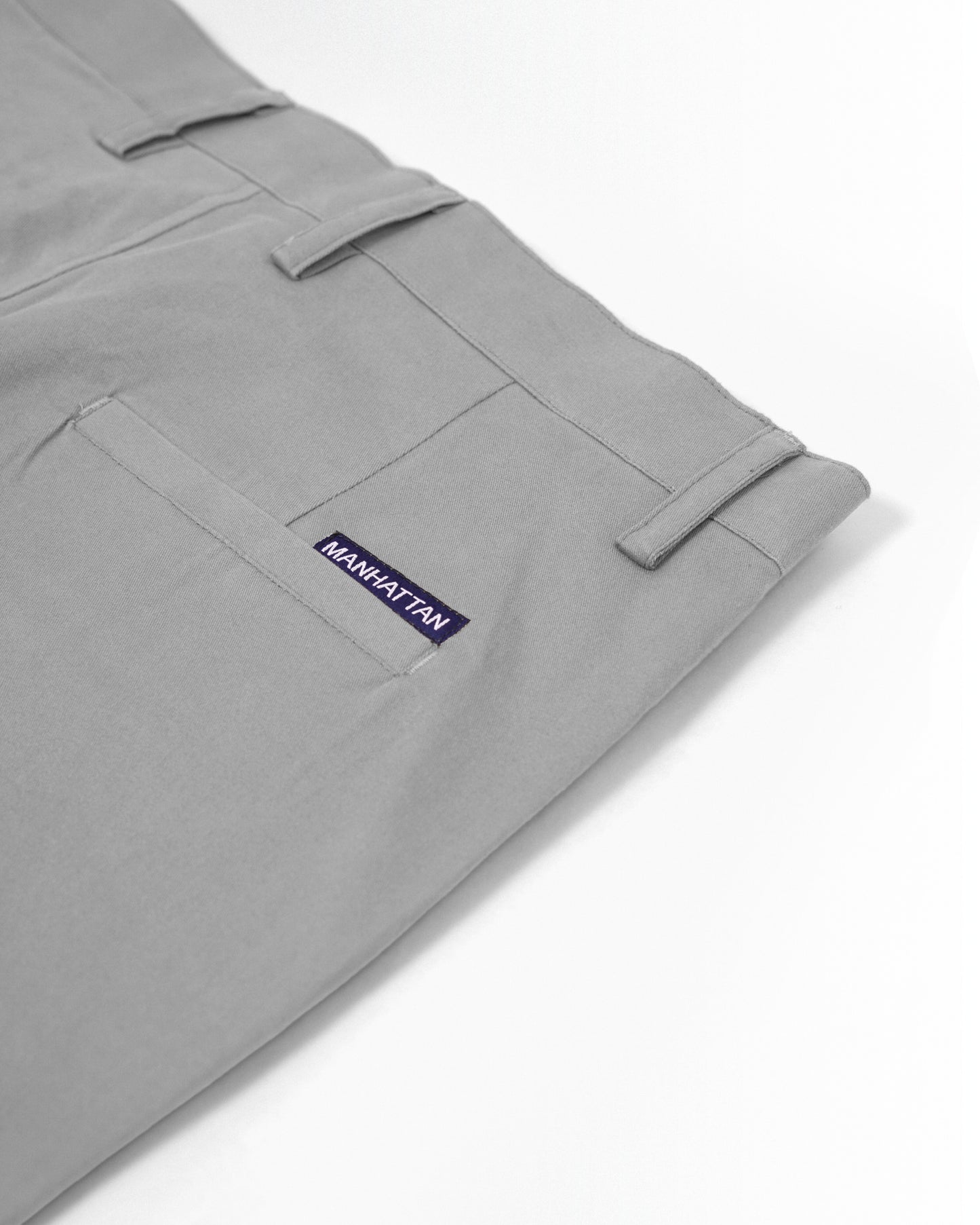 Cotton Casual Pants Grey