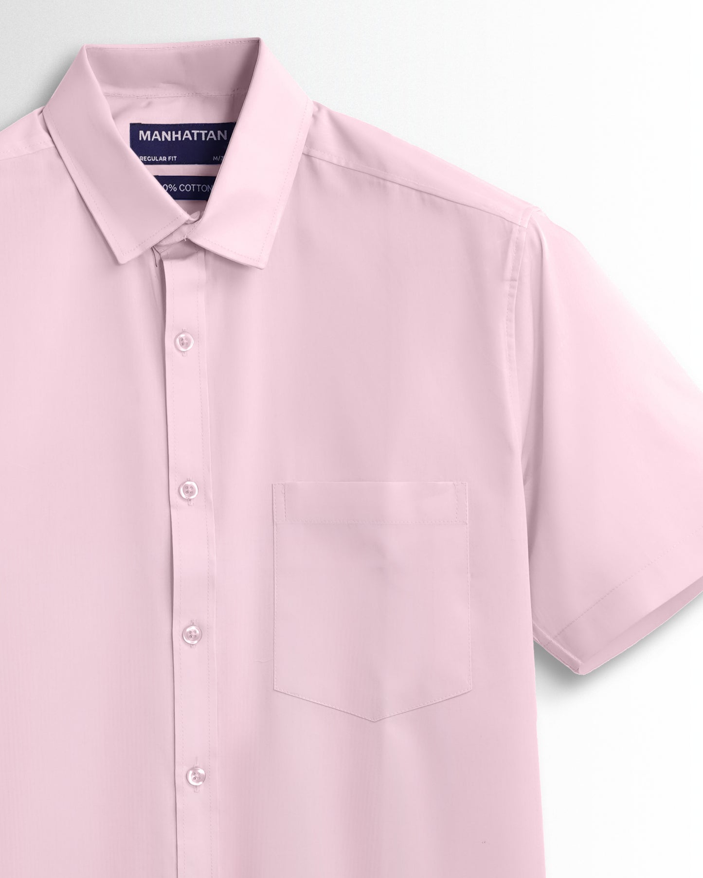 Pure Cotton Light Pink Shirts