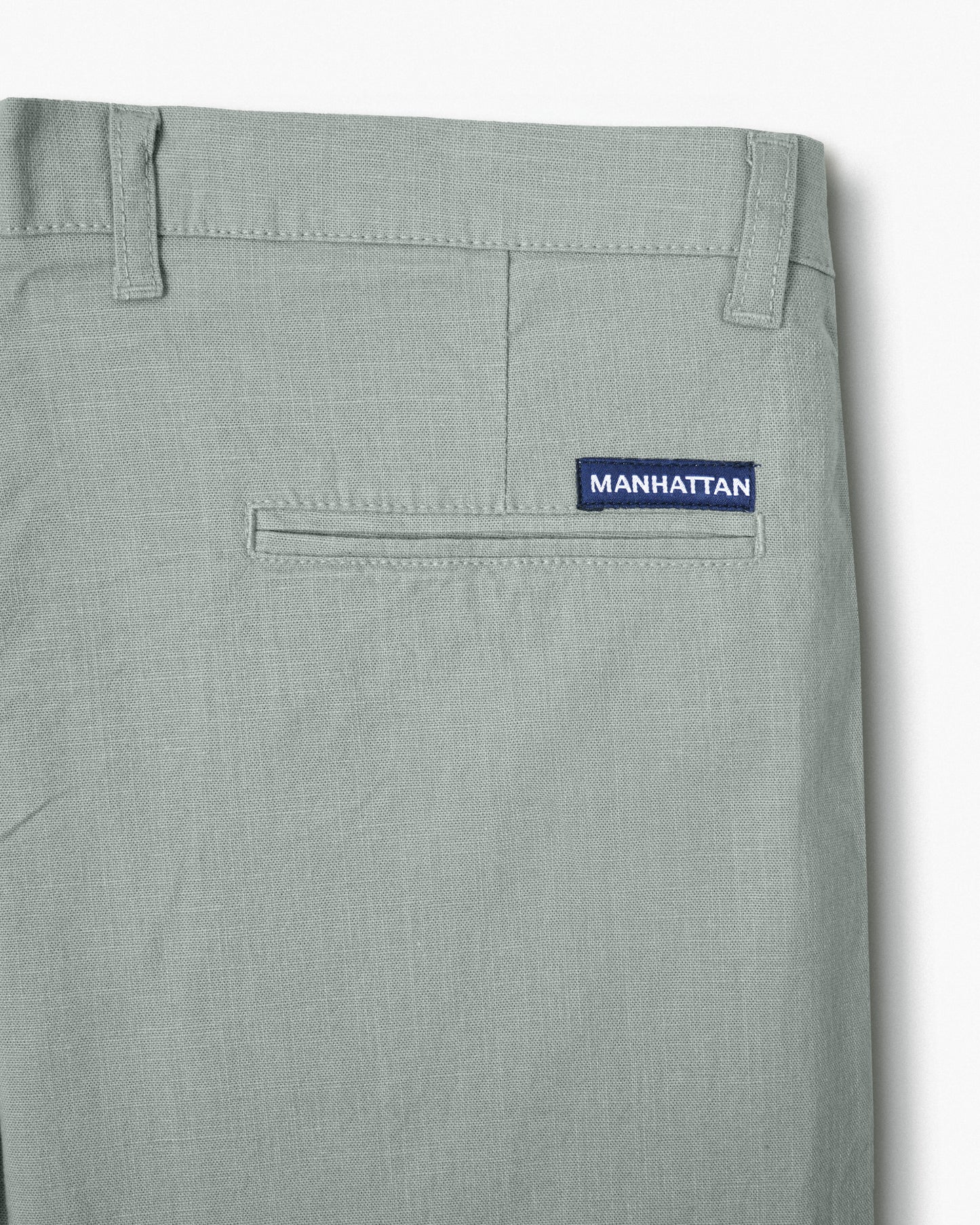 Cotton Casual Pants Pista Linen