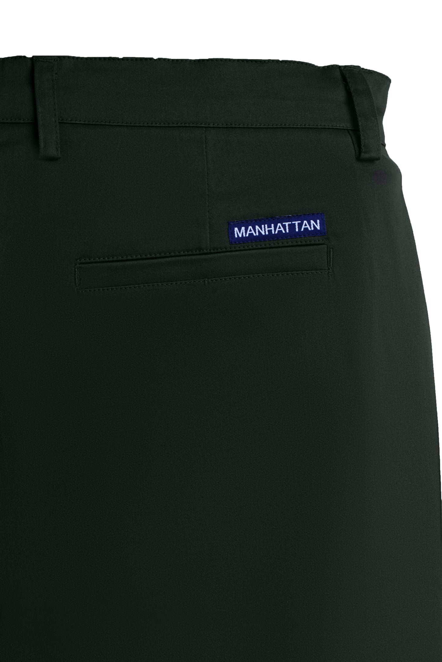 Cotton Casual Pants Military Green