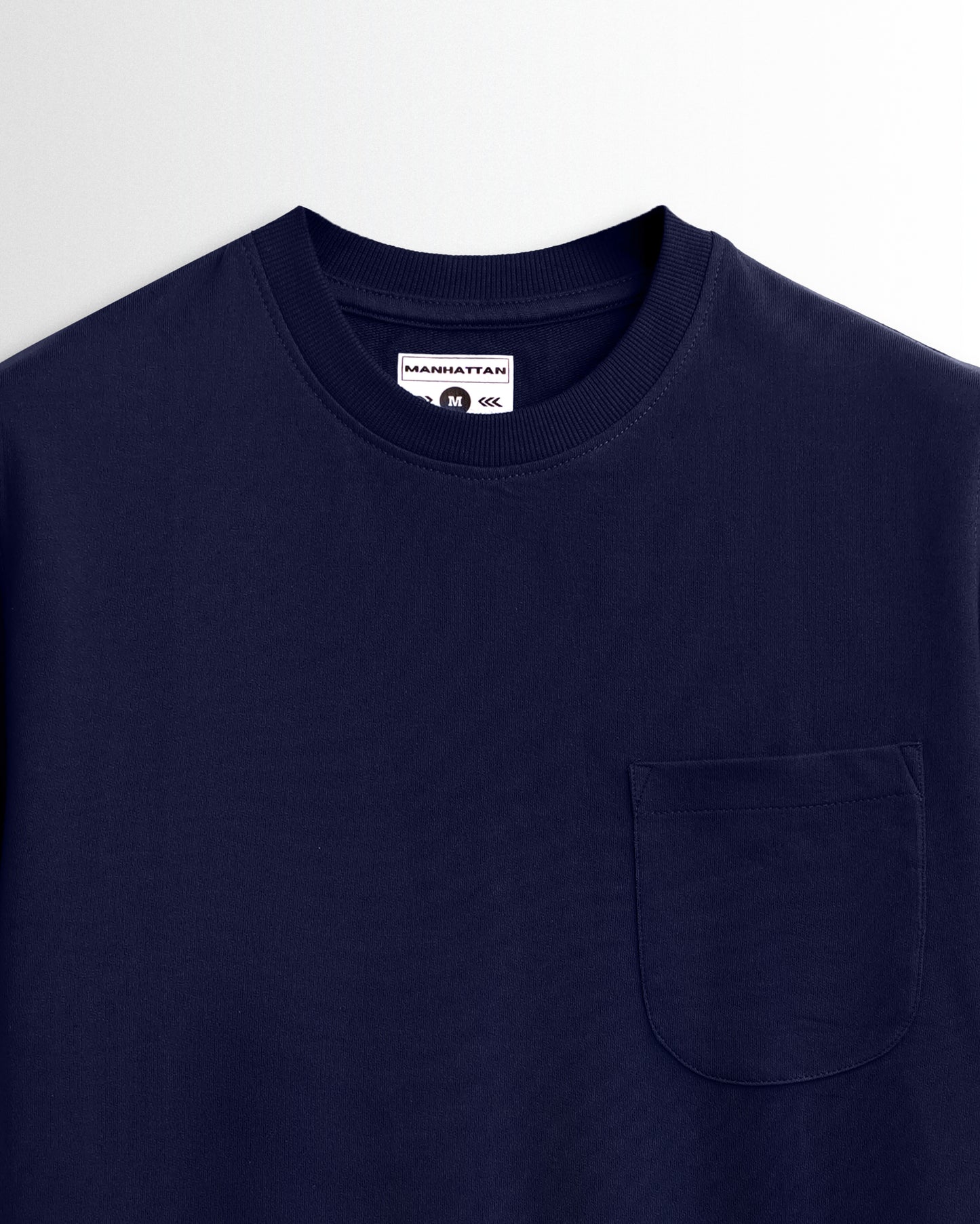 Premium Plain Pocket T Shirts Navy