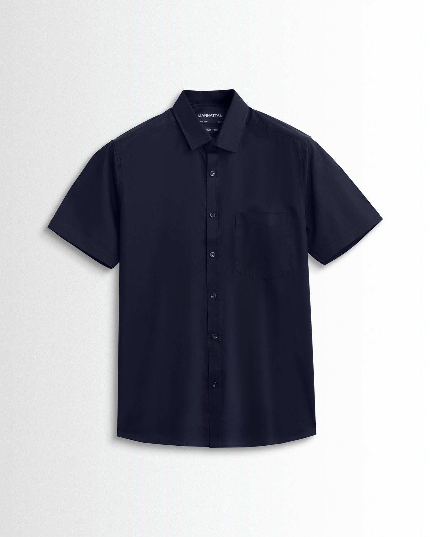 Pure Cotton Navy Shirts.