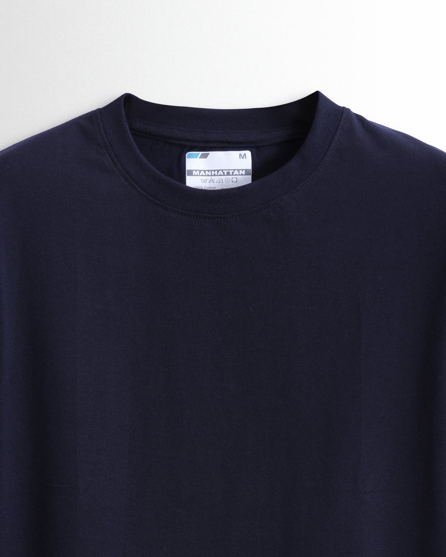 Basic Regular Fit T Shirts Unisex Navy