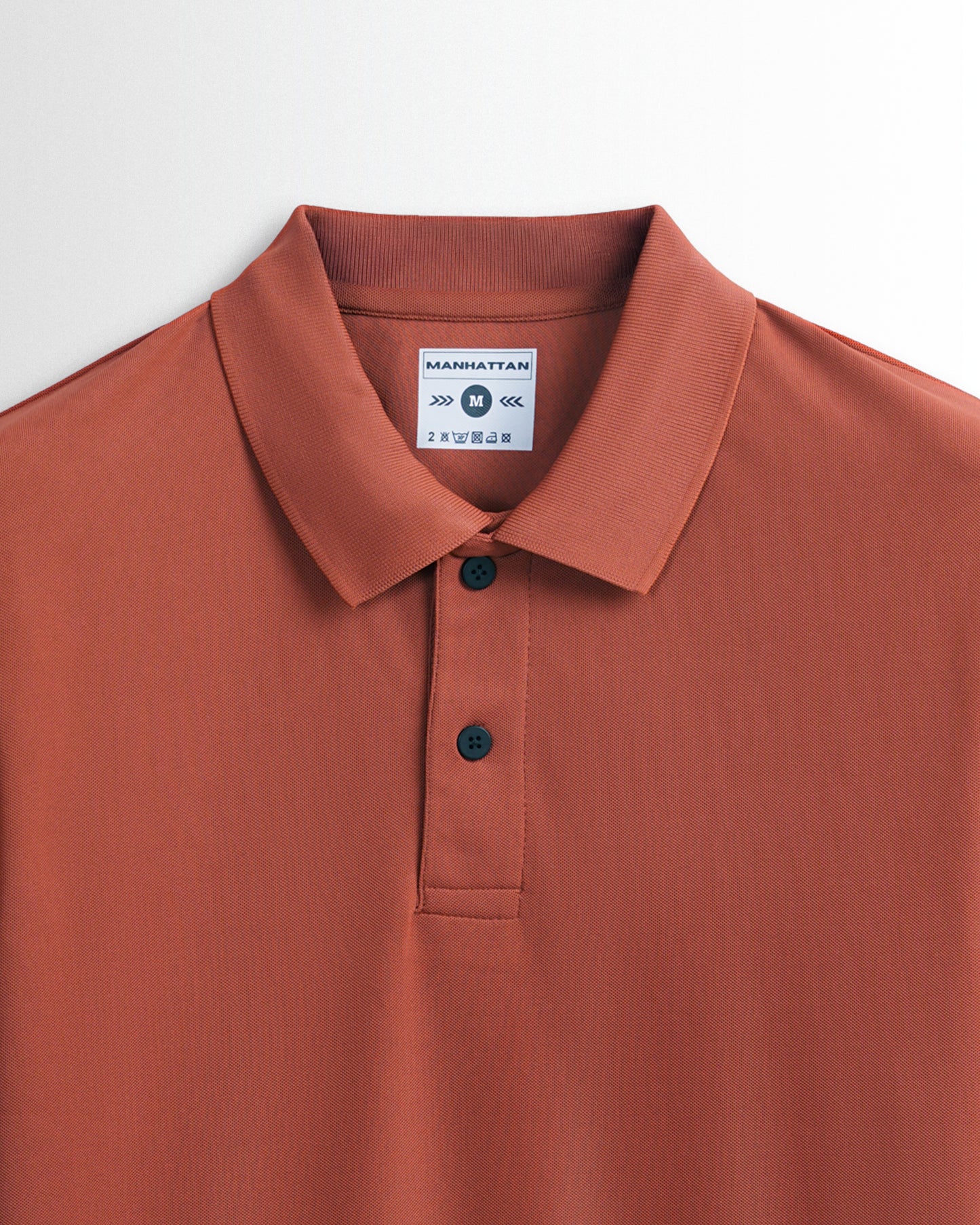 Sports Dry Fit Brick Red Polo T Shirts (Micro Polyester)