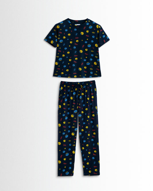 Women's Co ord set Navy