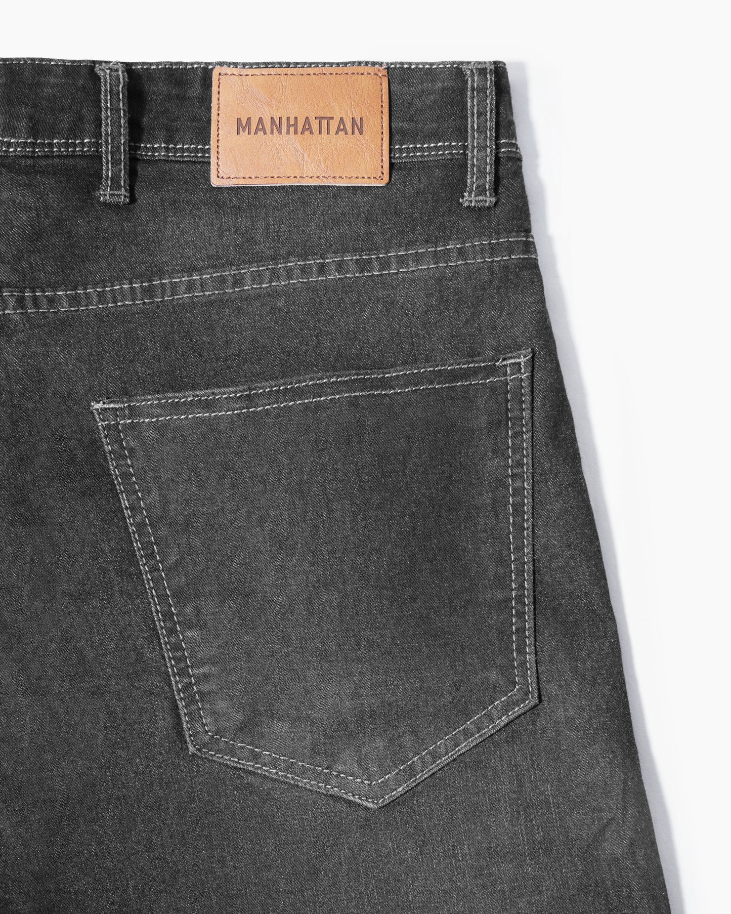 Regular Cotton Jeans Pant Black