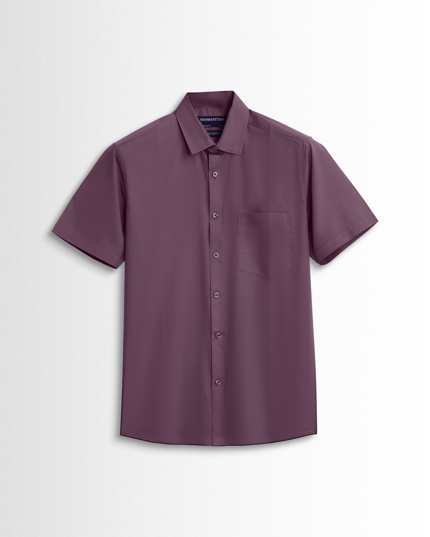 Pure Cotton Dark Purple Shirts.