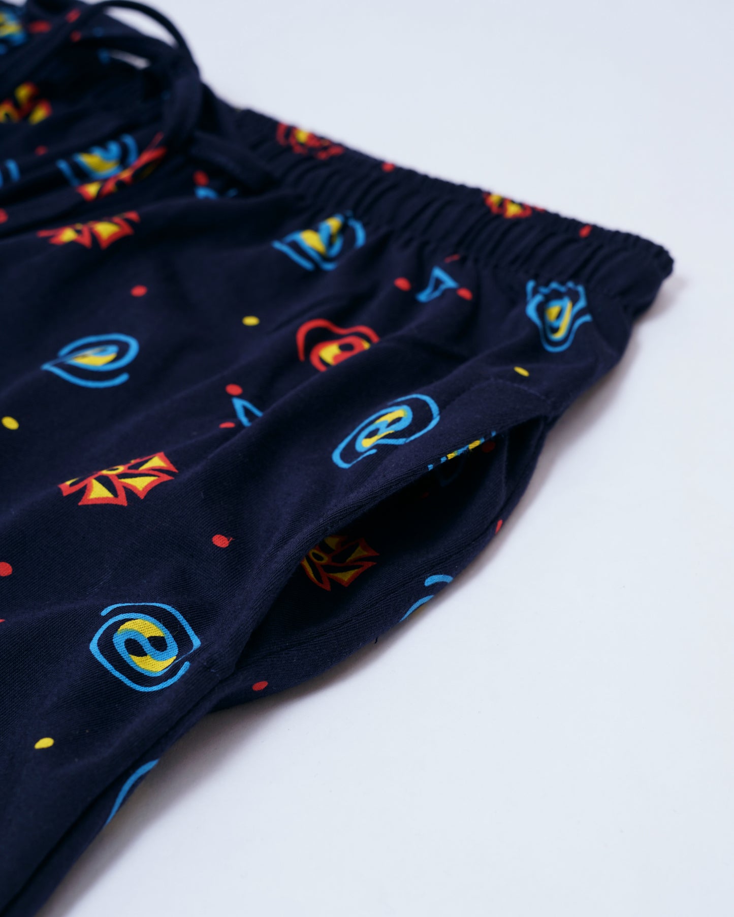 Women's Co ord set Navy stars