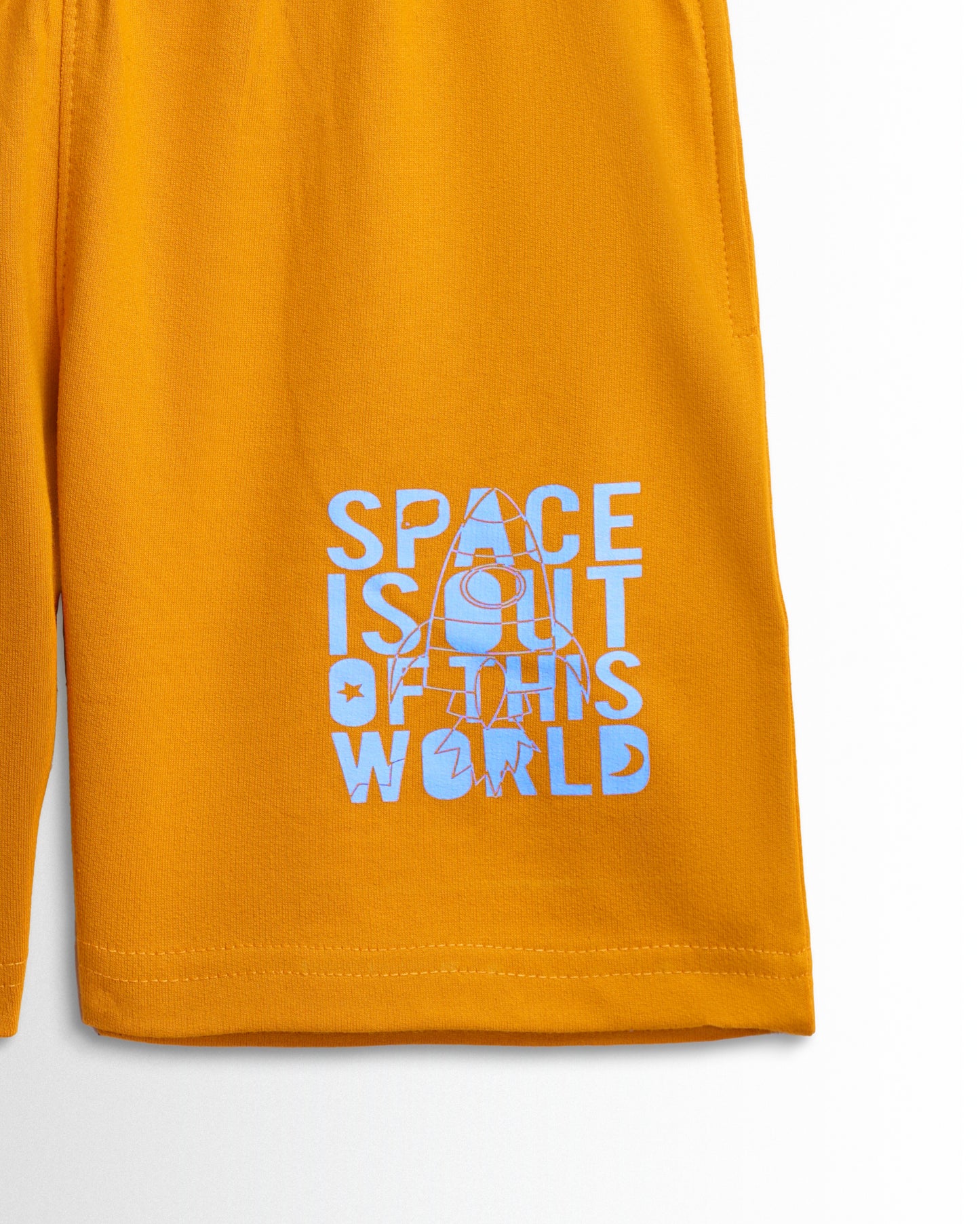 Kids Boys Set Sky Blue/Mustard