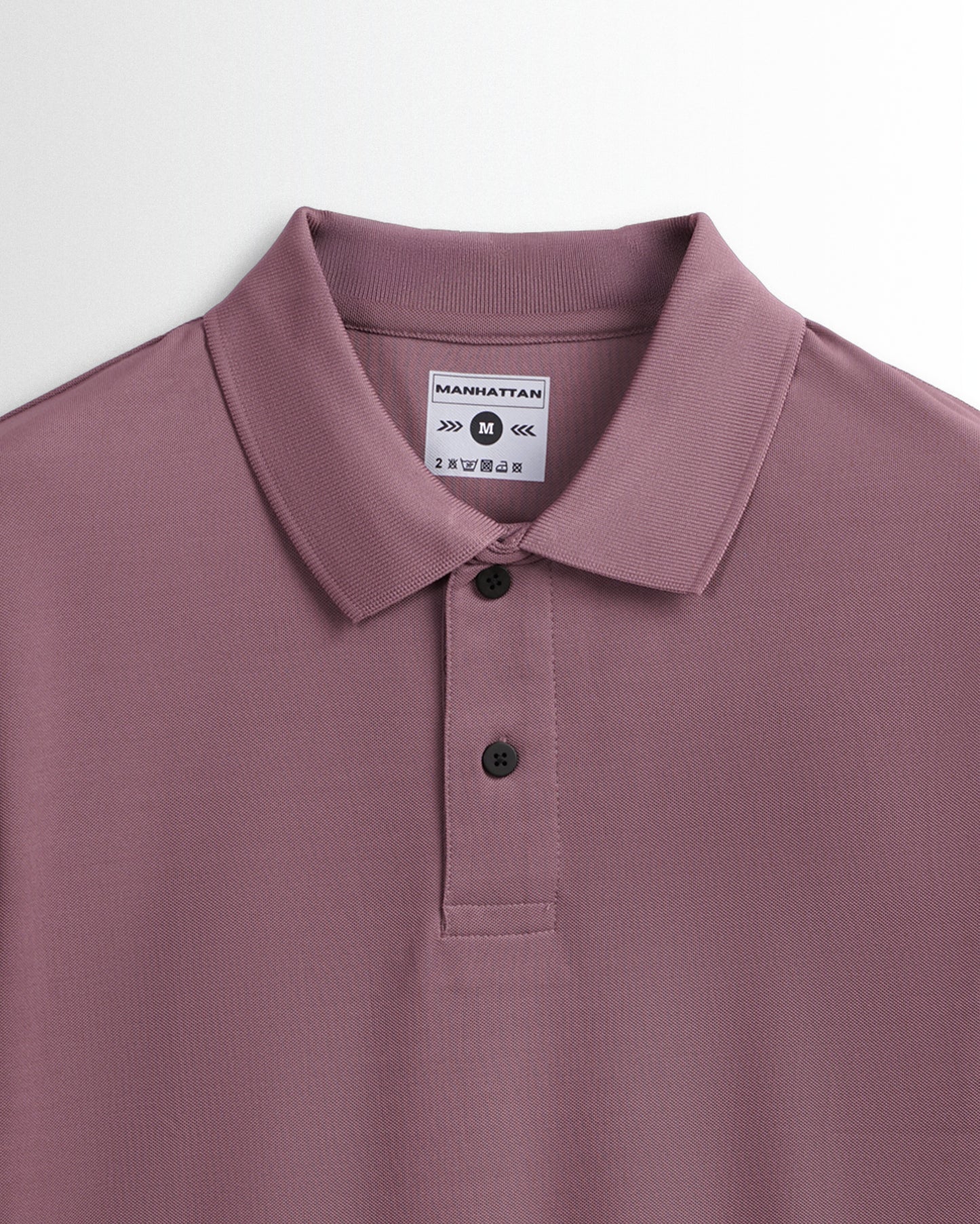 Sports Dry Fit Mauve Brown Polo T Shirts (Micro Polyester)