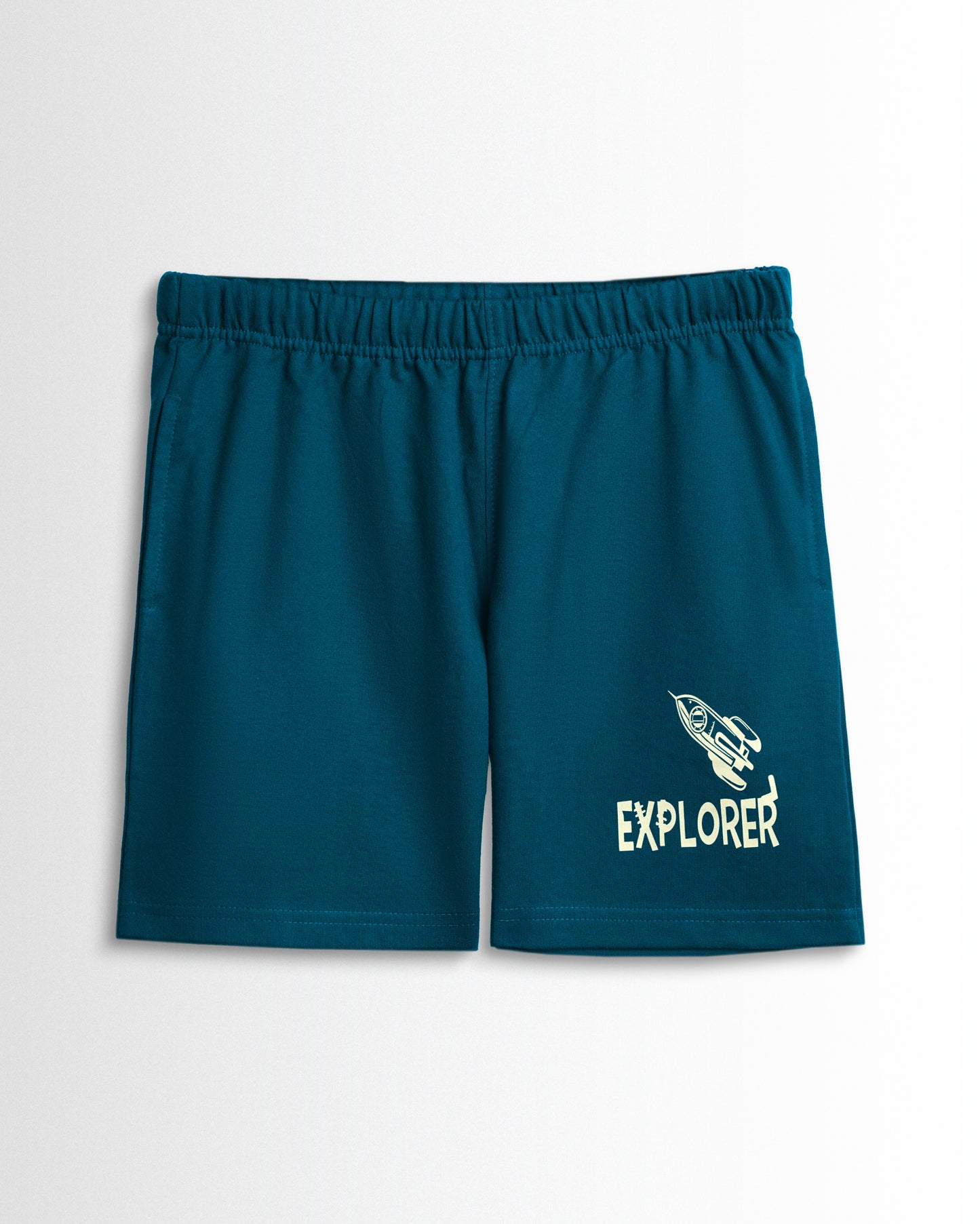 Kids Boys Set Beige/Teal Blue