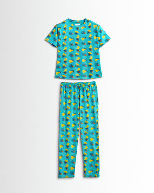 Women's Co ord set Jade Green