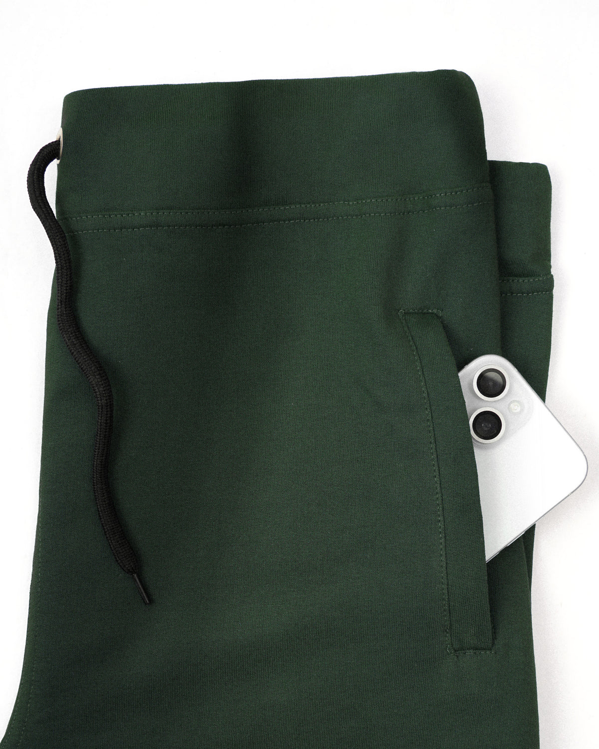 Premium Cotton Military Green Shorts Regular Fit