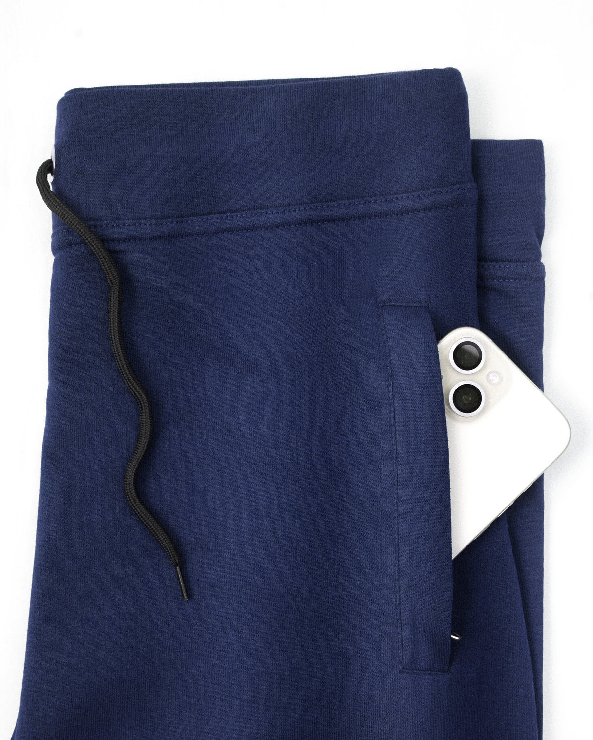 Premium Cotton Navy Blue Shorts Regular Fit