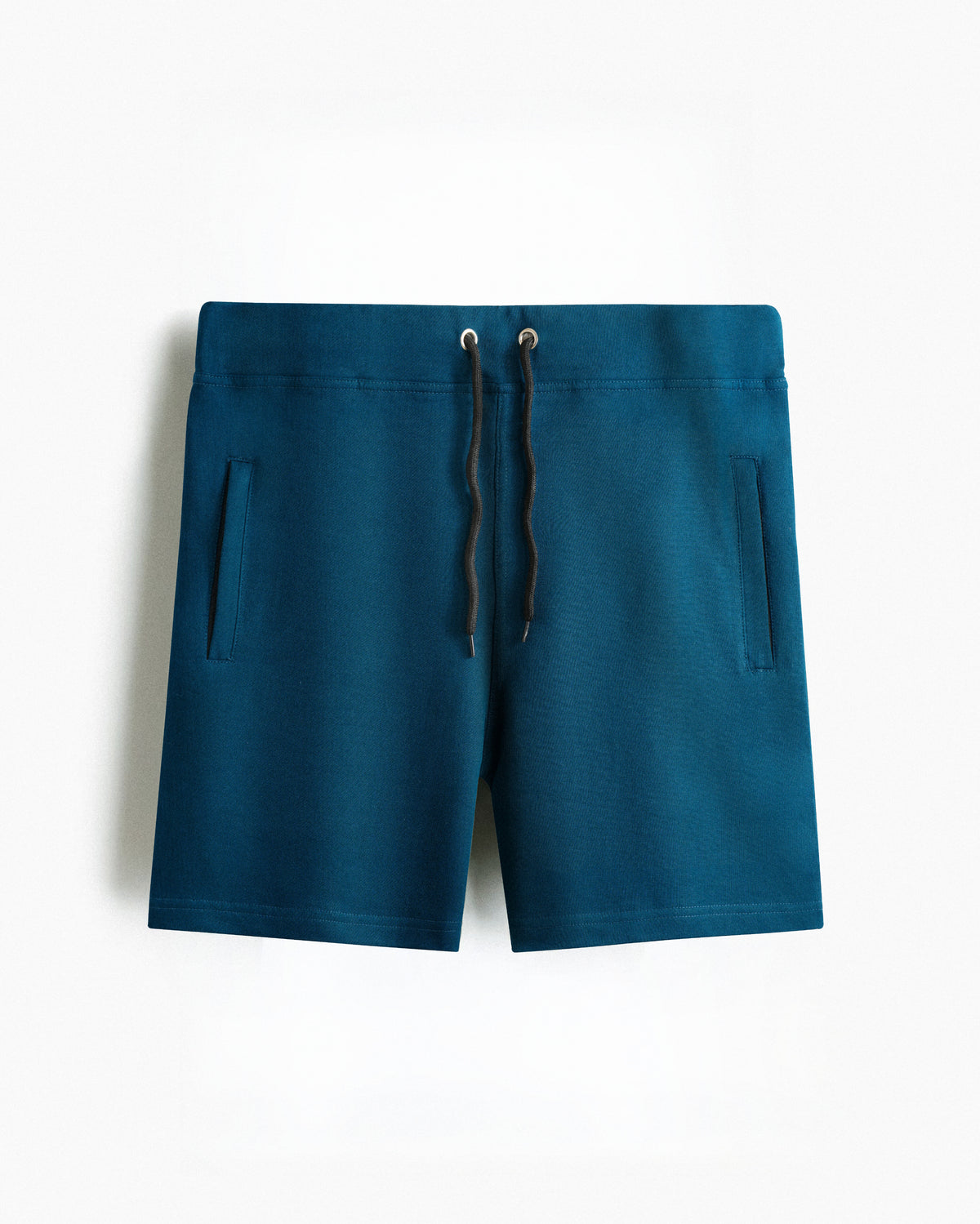 Premium Cotton Teal Blue Shorts Regular Fit