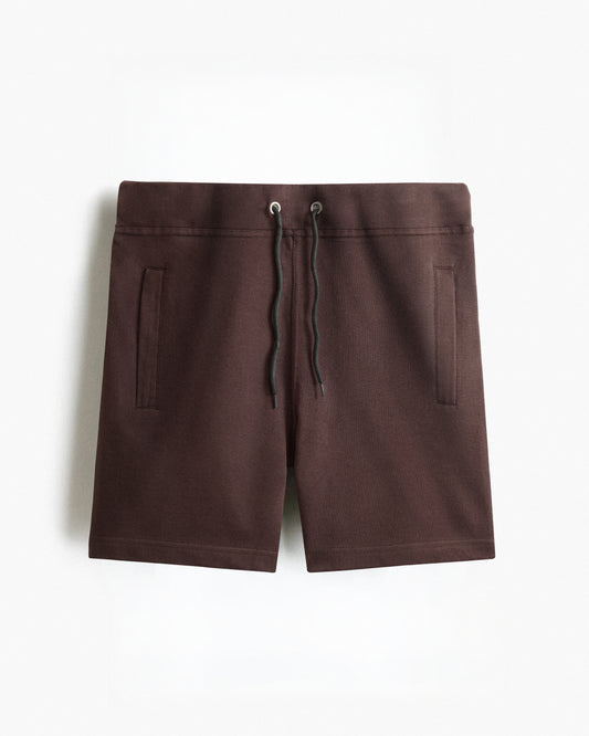 Premium Cotton Coffee Brown Shorts Regular Fit