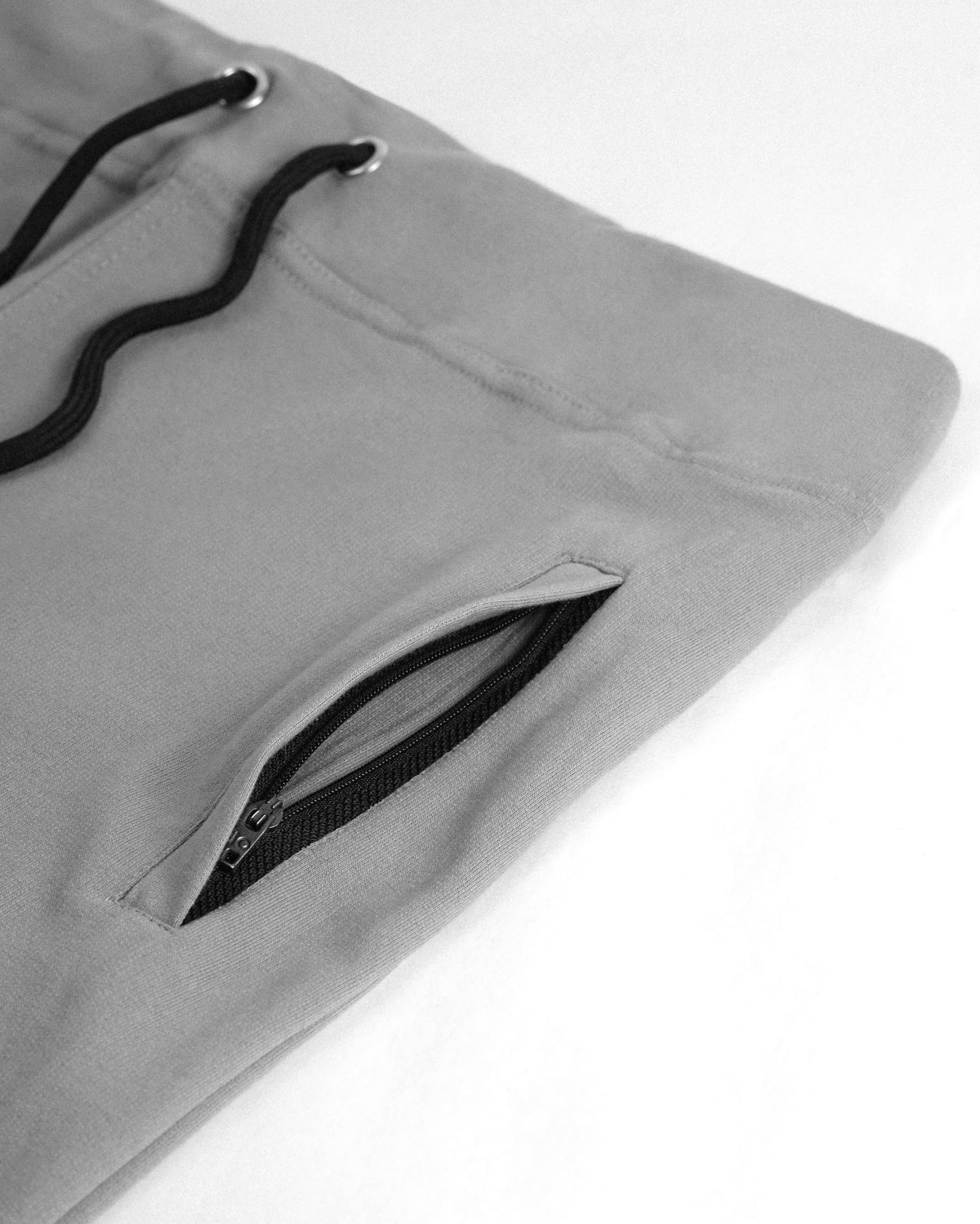 Premium Cotton Cement Grey 3/4 Shorts Regular Fit