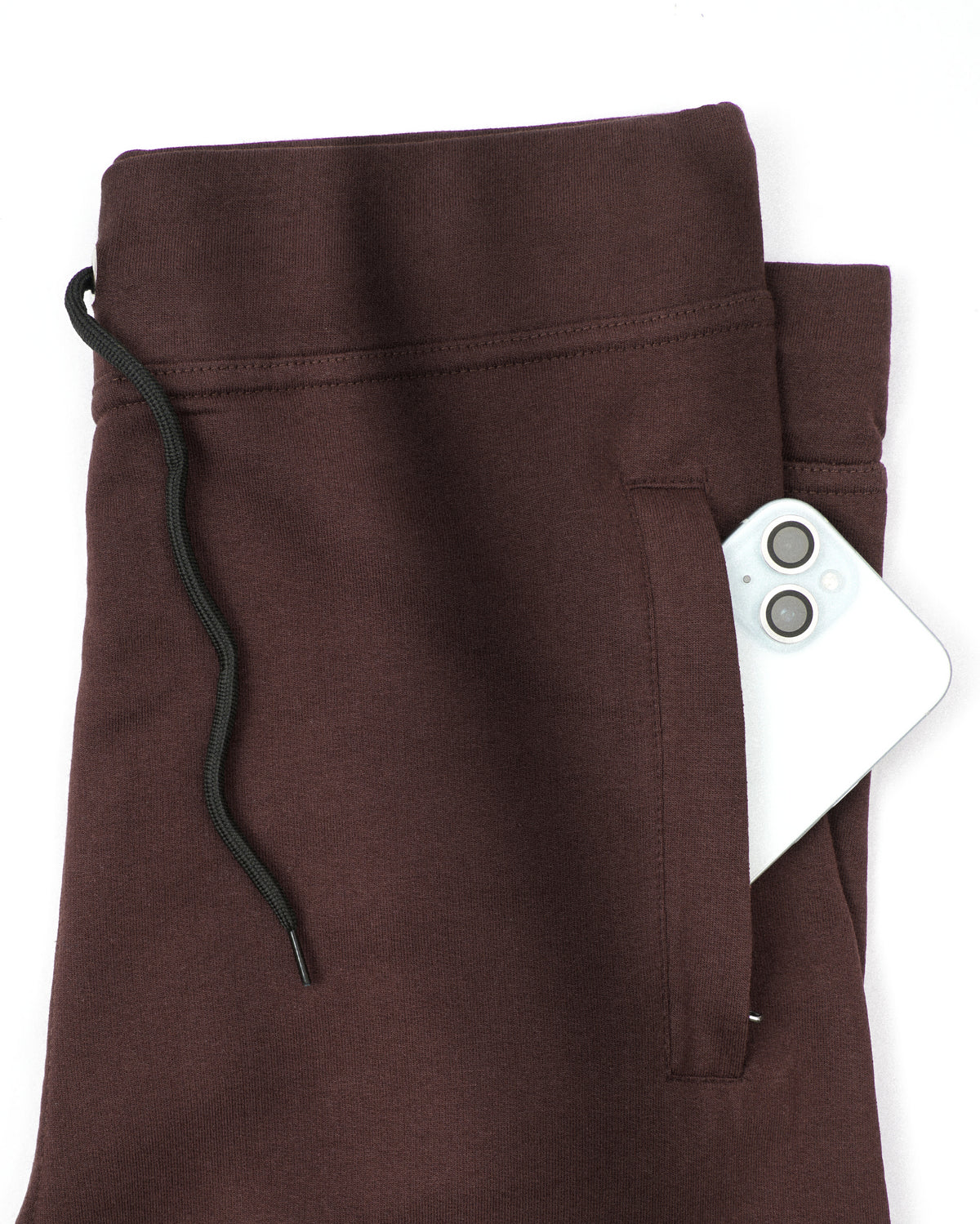 Premium Cotton Coffee Brown 3/4 Shorts Regular Fit