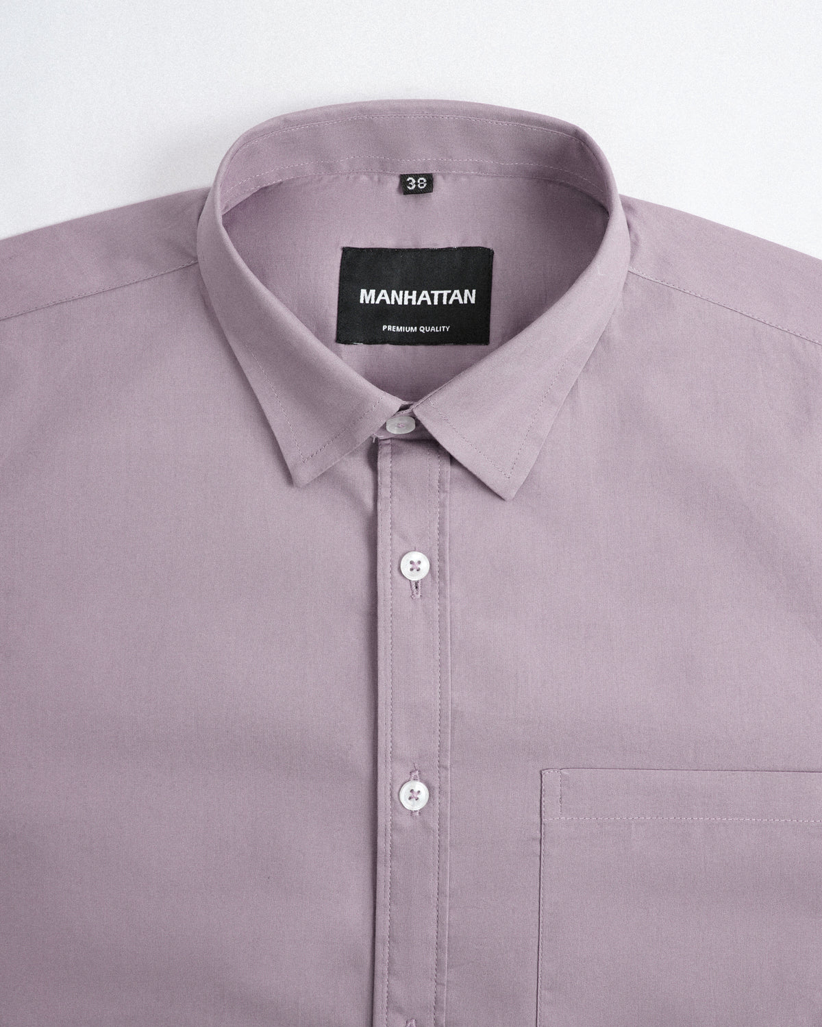 Pure Cotton Lavender Shirts Full Sleeve