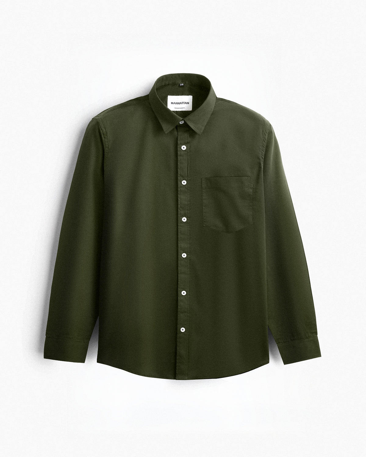 Pure Cotton Military Green Shirts Full Sleeve
