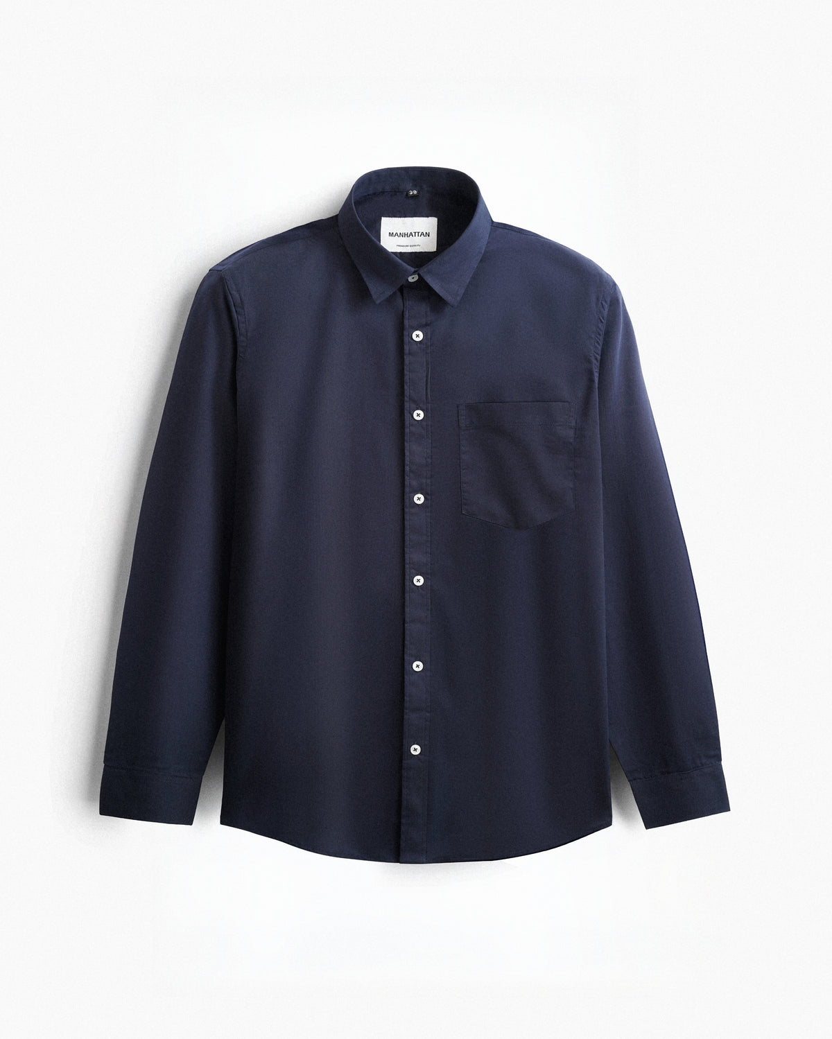 Pure Cotton Navy Shirts Full Sleeve