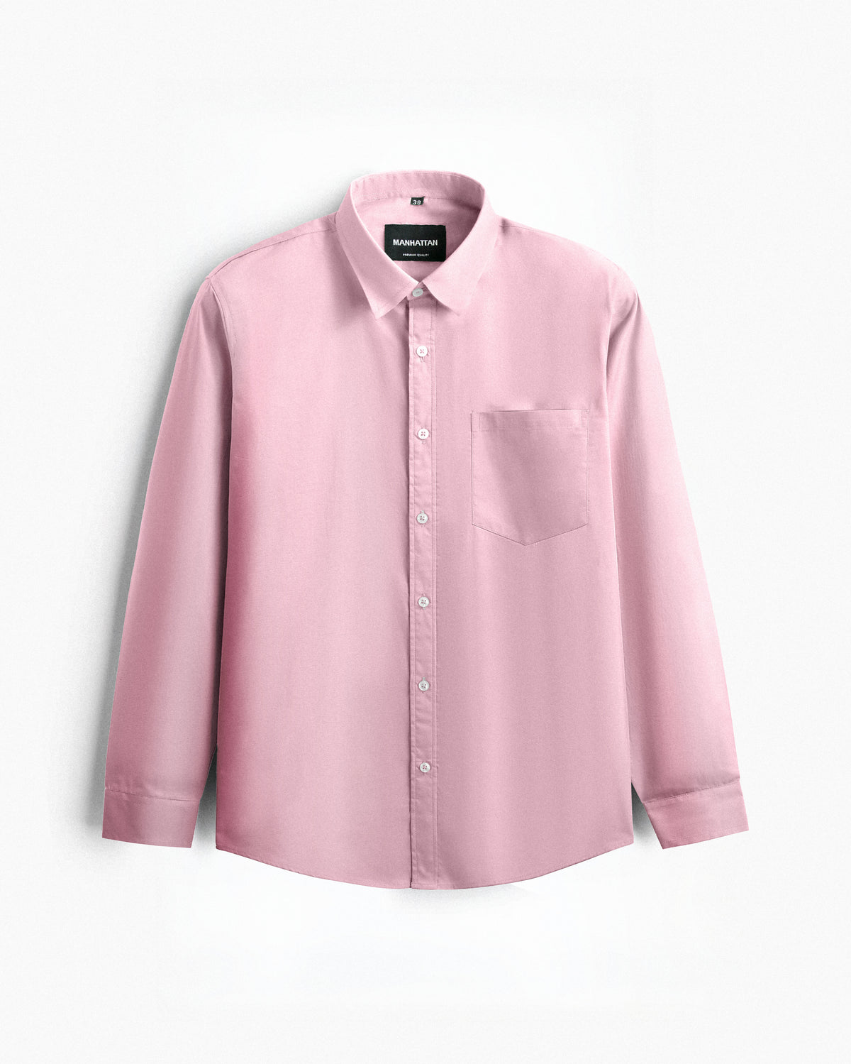 Pure Cotton Pink Shirts Full Sleeve