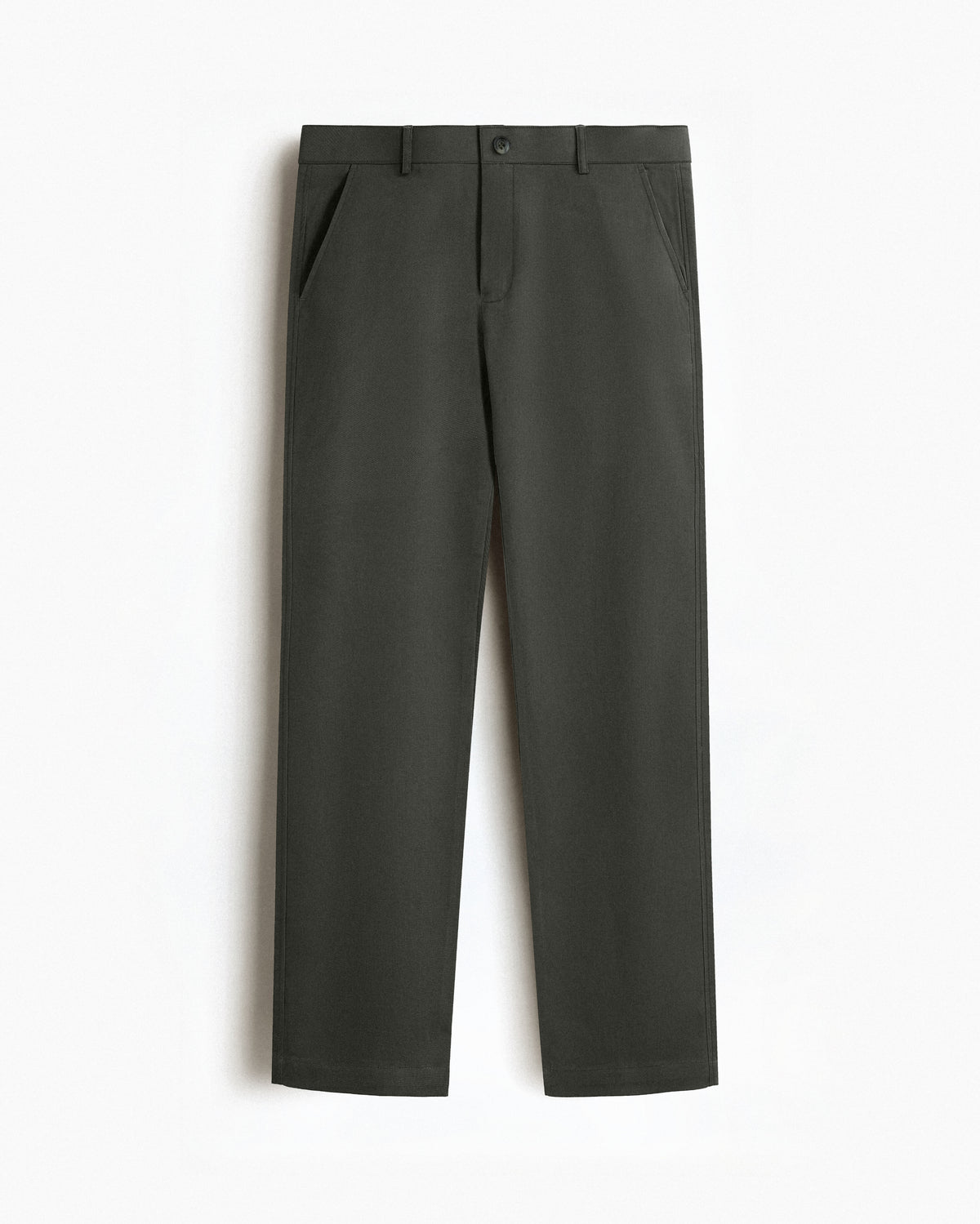 Cotton Casual Pants Green - A