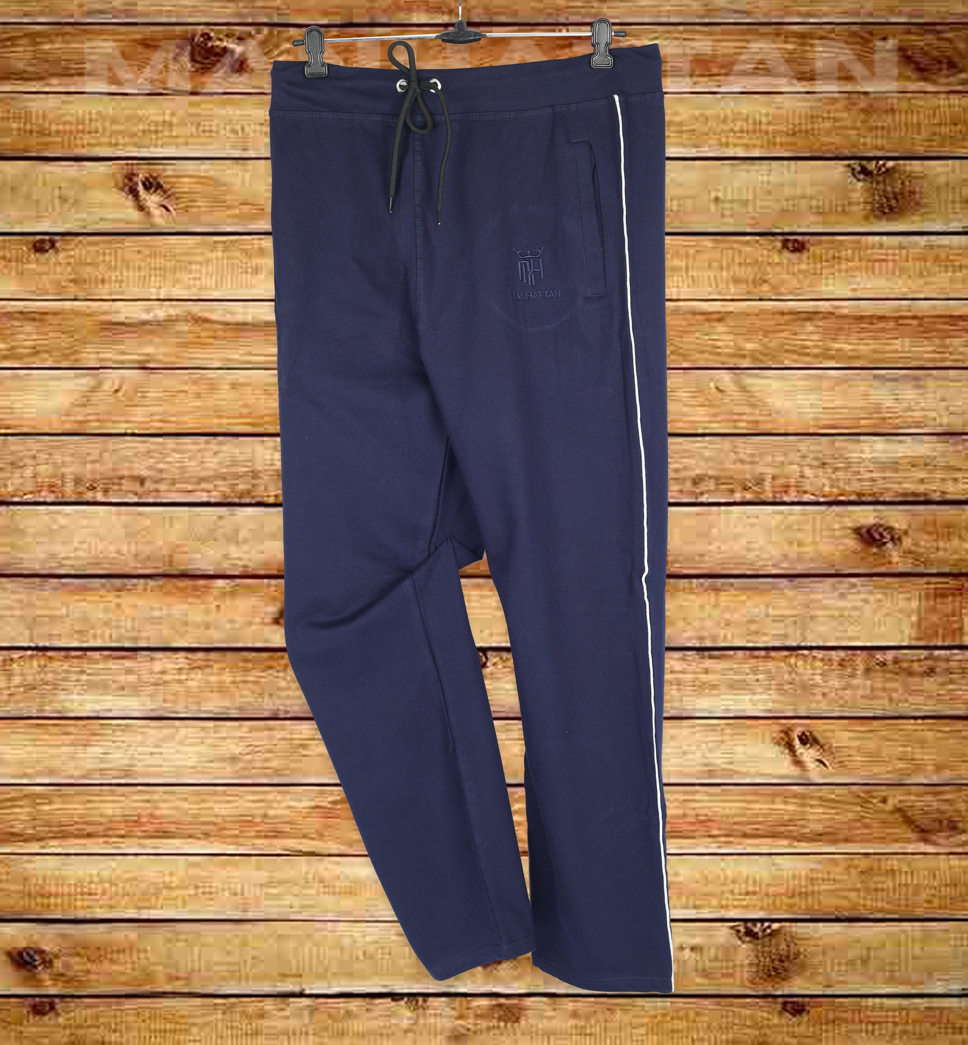 Cotton Navy Blue Track Pant, Size: S - XL at Rs 300/piece in Jhajjar