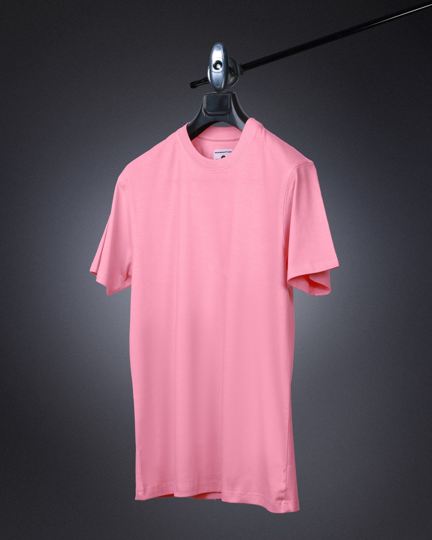 Round Neck Regular Fit T Shirts Unisex Cool Pink