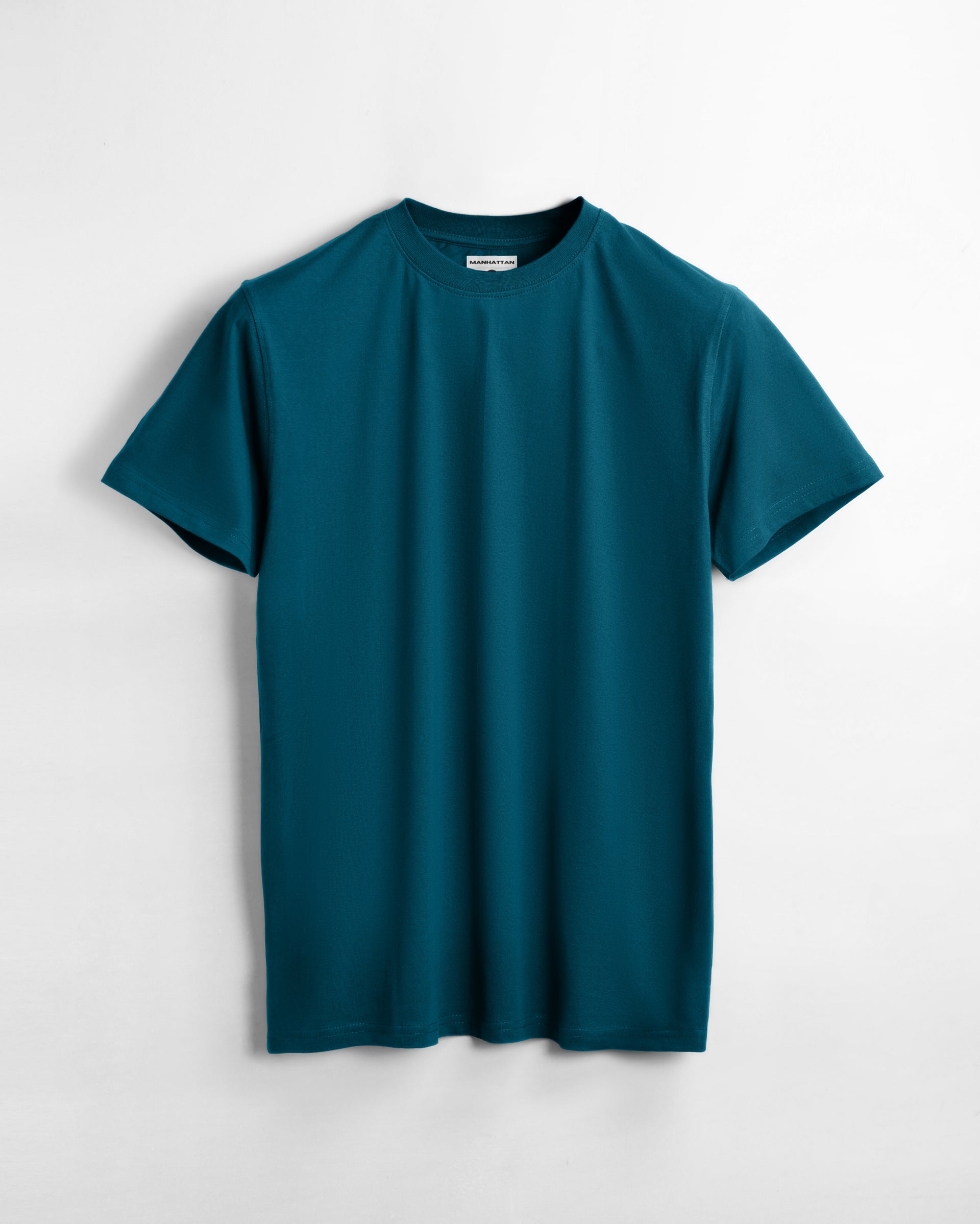 Basic Regular Fit T Shirts Unisex Teal Green – Pitshirts