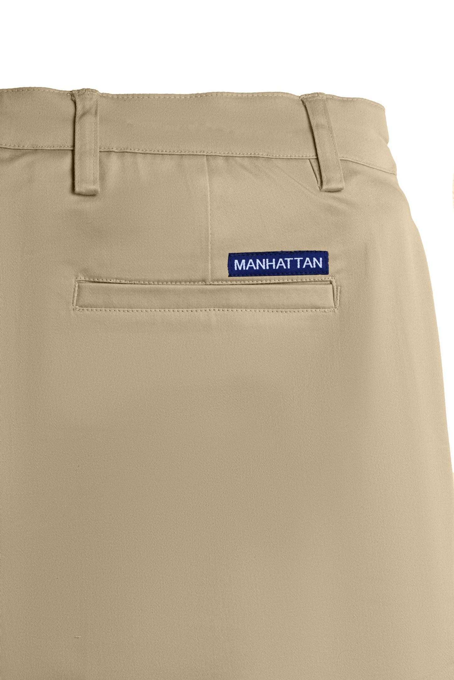 Cotton Casual Pants Beige