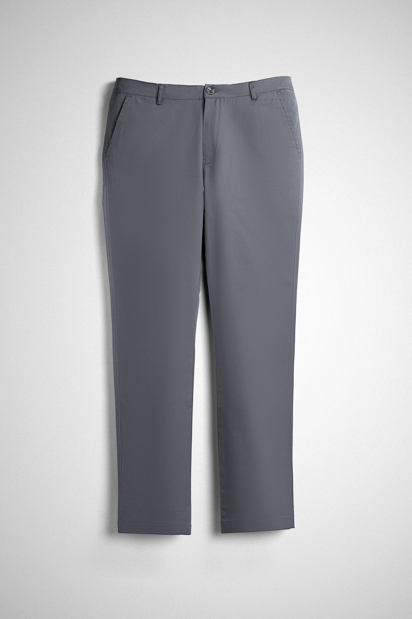 Cotton Casual Pants Light Grey