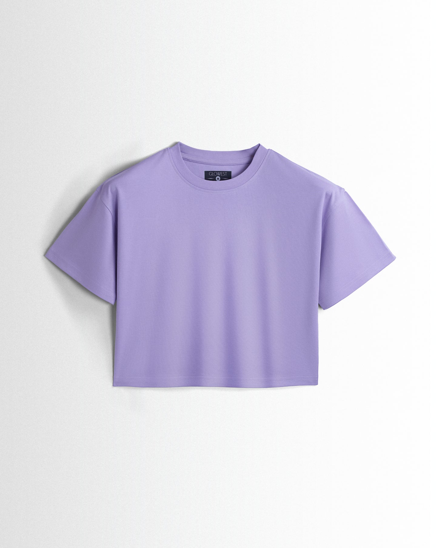 Womens Crop Top Lavender T-shirt